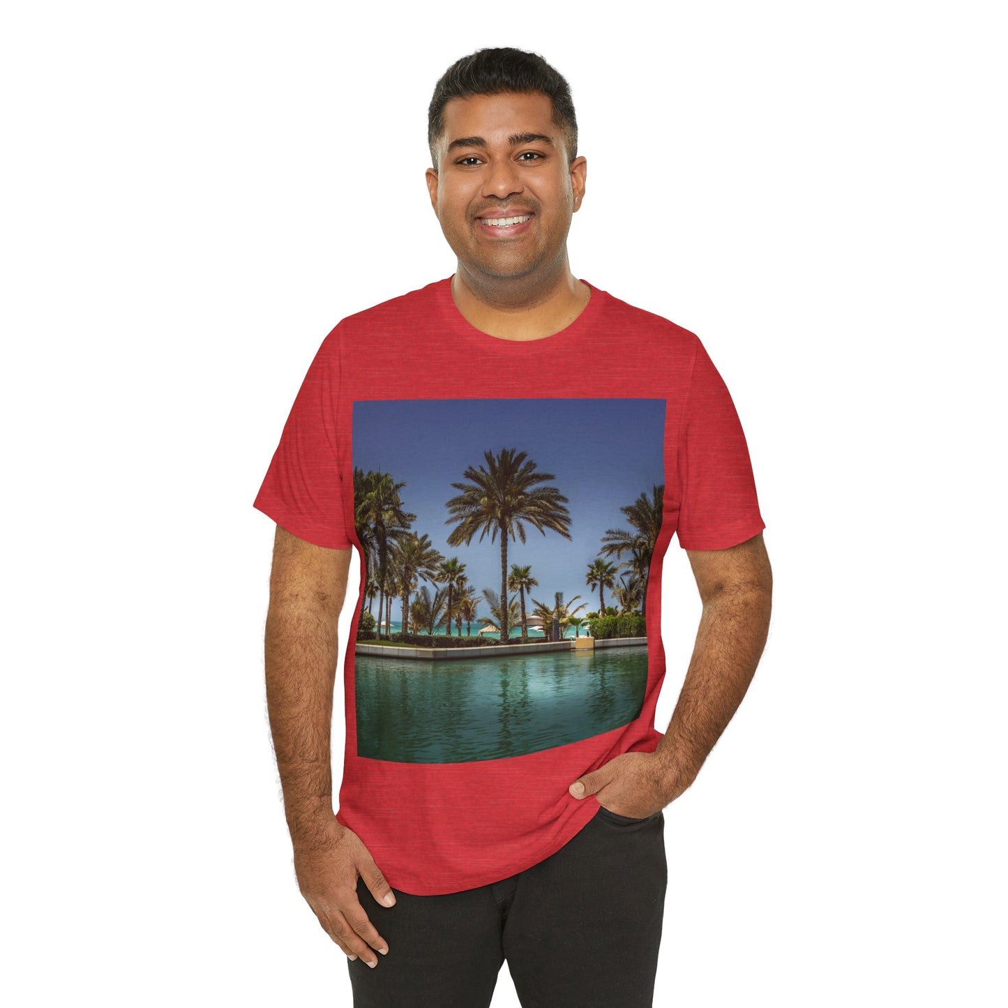 Love Joy Relaxing Unisex Jersey Short Sleeve Tee With Express Delivery