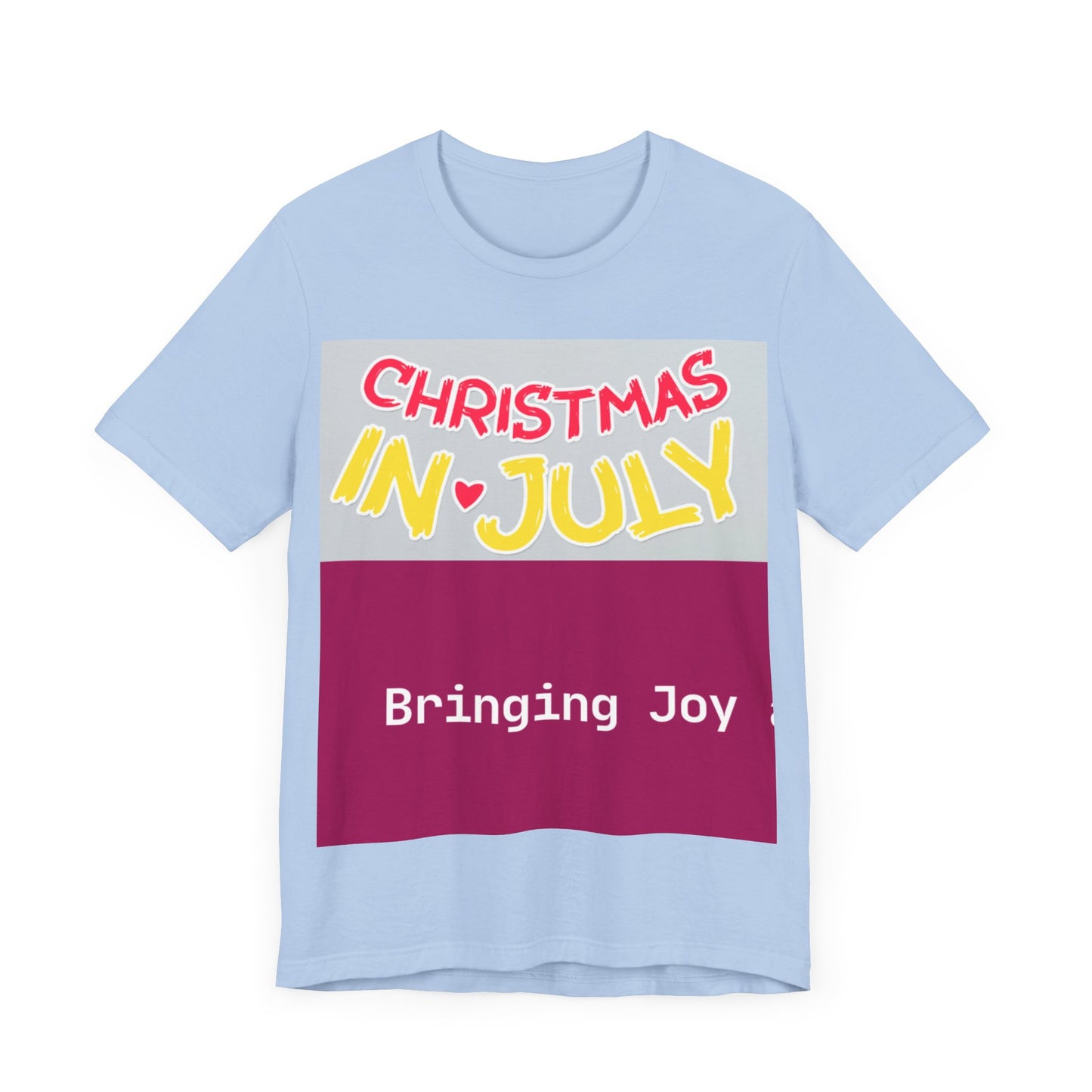 Love Joy Bestseller Unisex Christmas In July Jersey Short Sleeve Tee