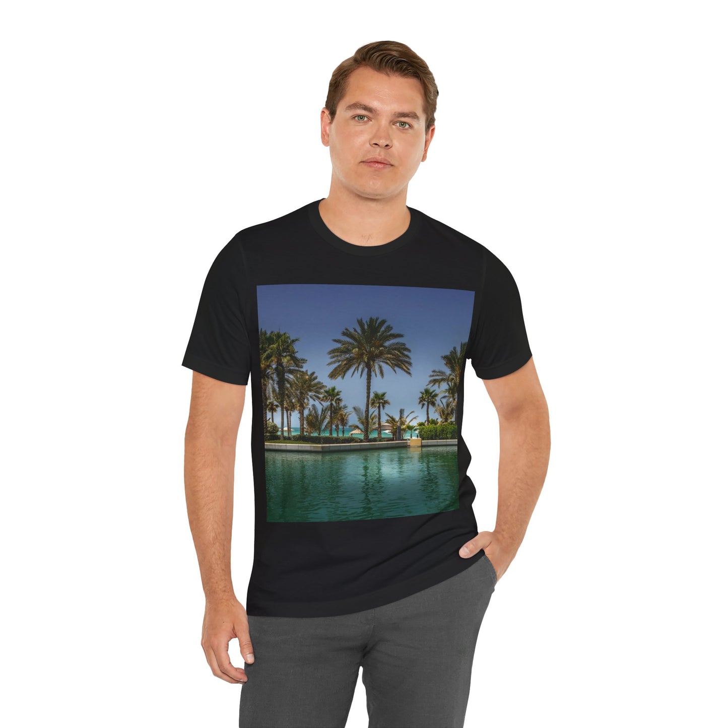Love Joy Relaxing Unisex Jersey Short Sleeve Tee With Express Delivery