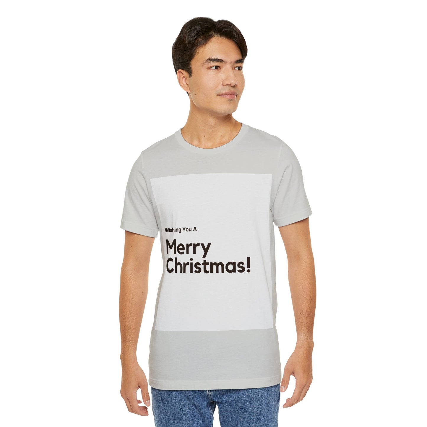 Love Joy Bestseller Unisex Merry Christmas Jersey Short Sleeve Tee