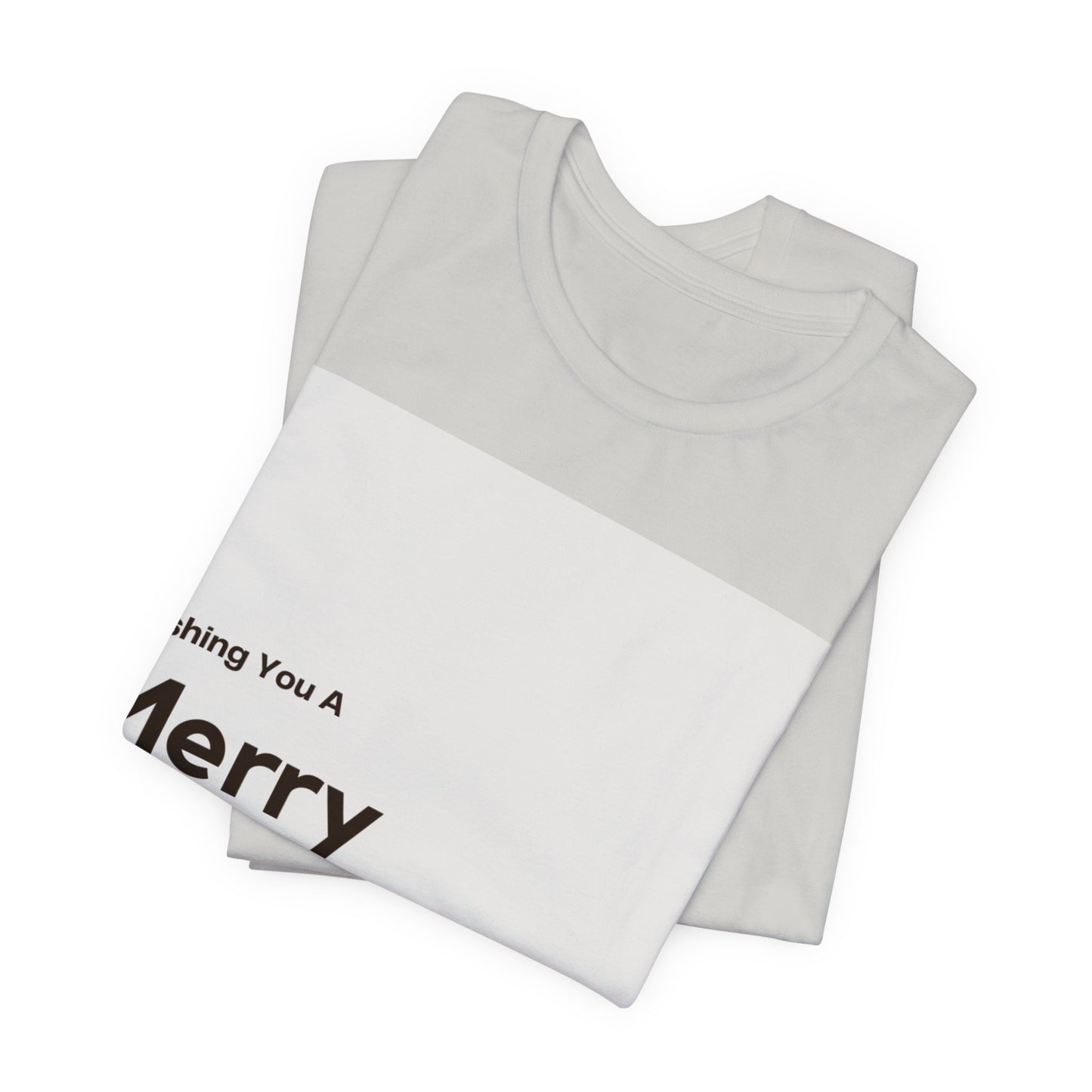 Love Joy Bestseller Unisex Merry Christmas Jersey Short Sleeve Tee