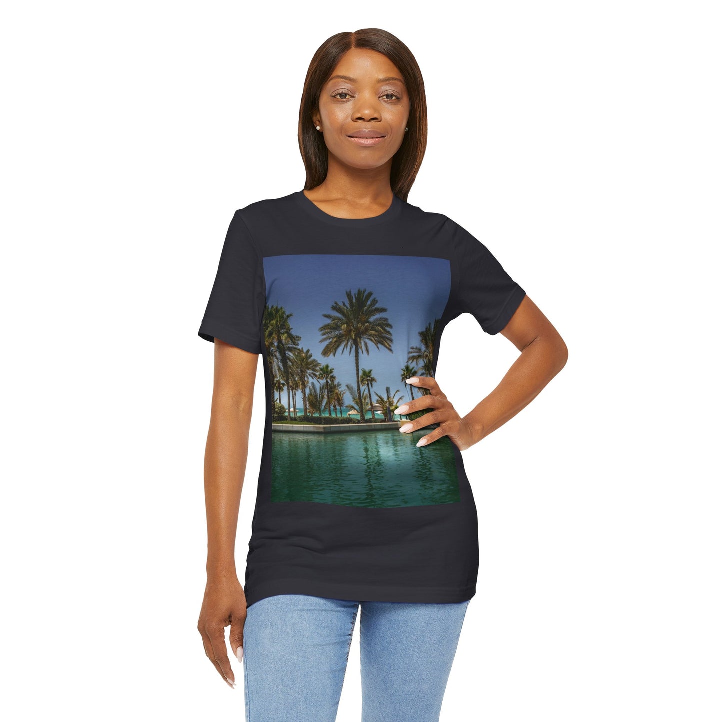 Love Joy Relaxing Unisex Jersey Short Sleeve Tee With Express Delivery