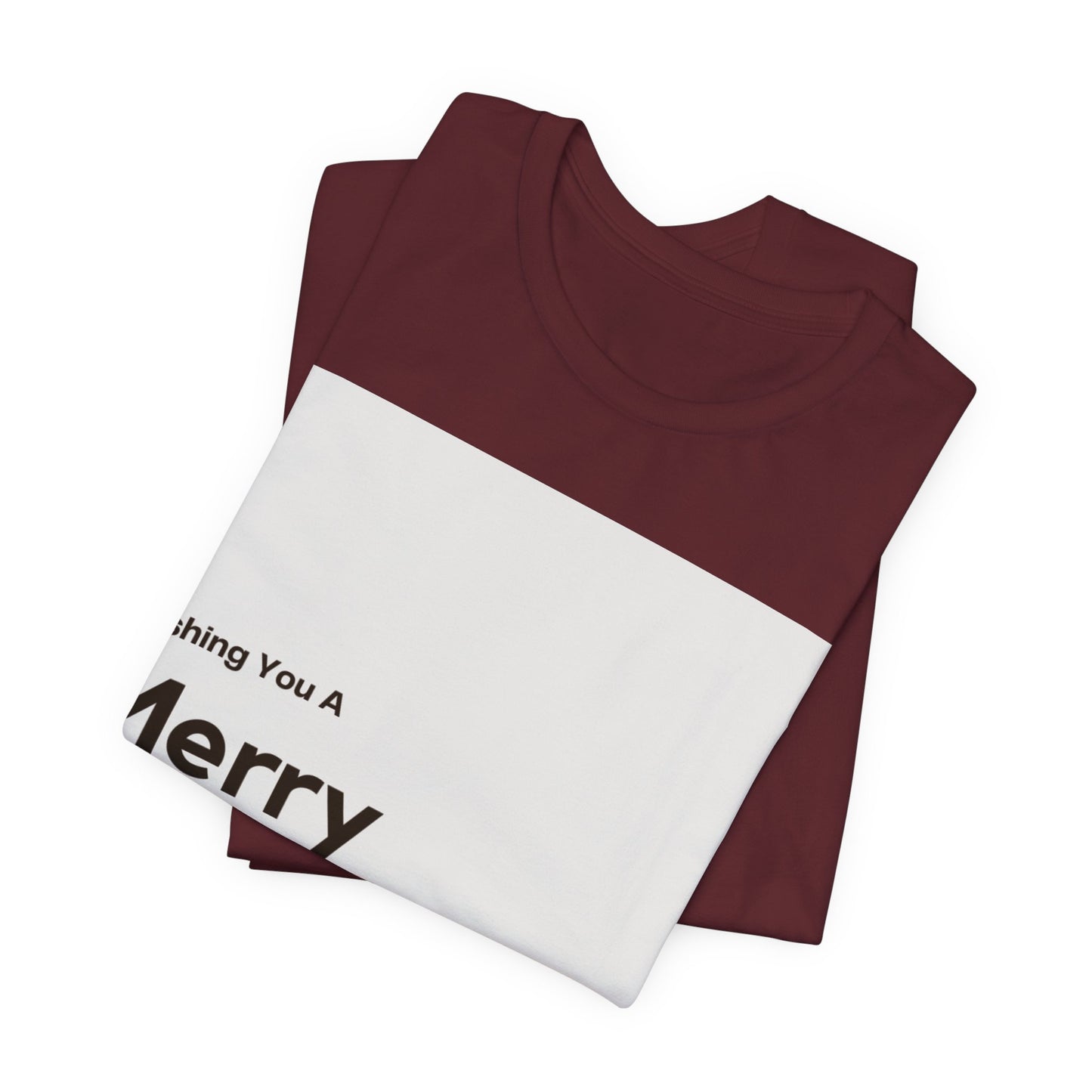 Love Joy Bestseller Unisex Merry Christmas Jersey Short Sleeve Tee