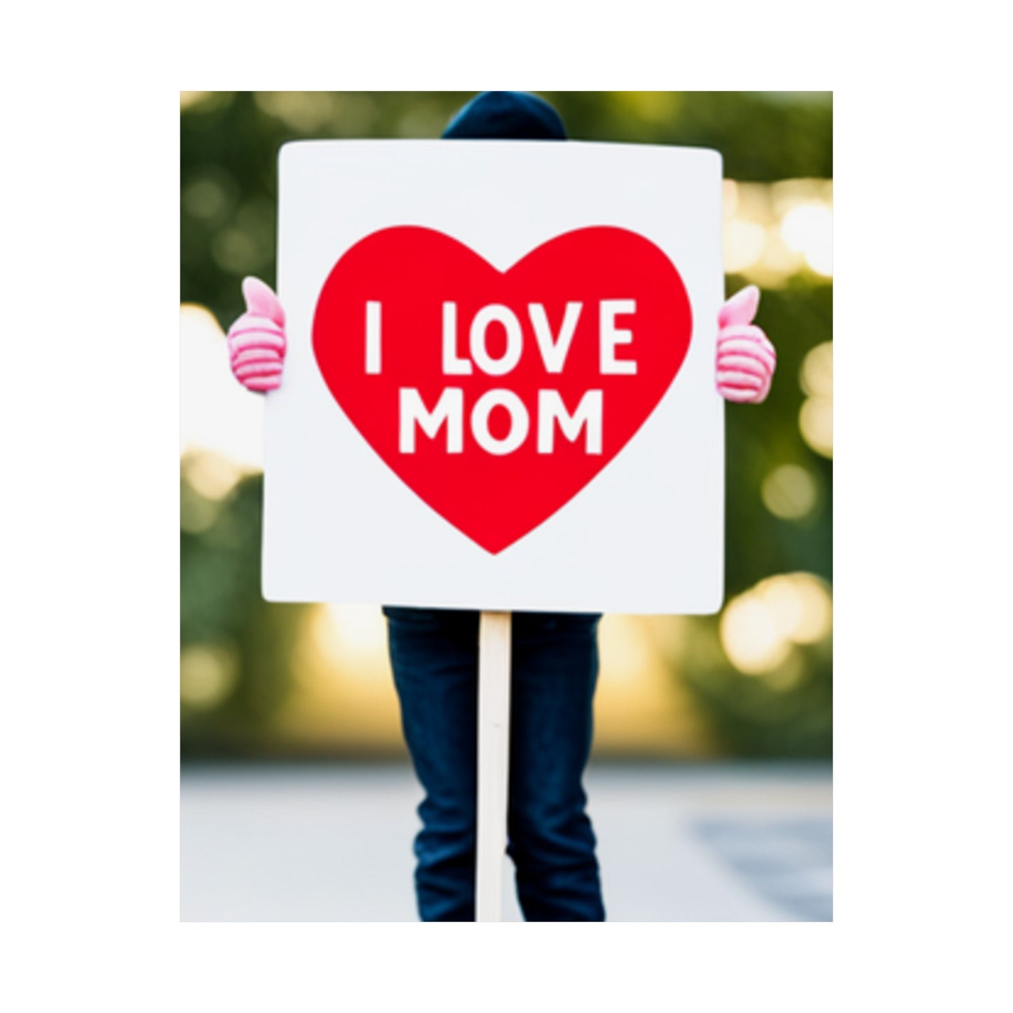 Love Joy Bestseller I Love Mom Matte Vertical Posters