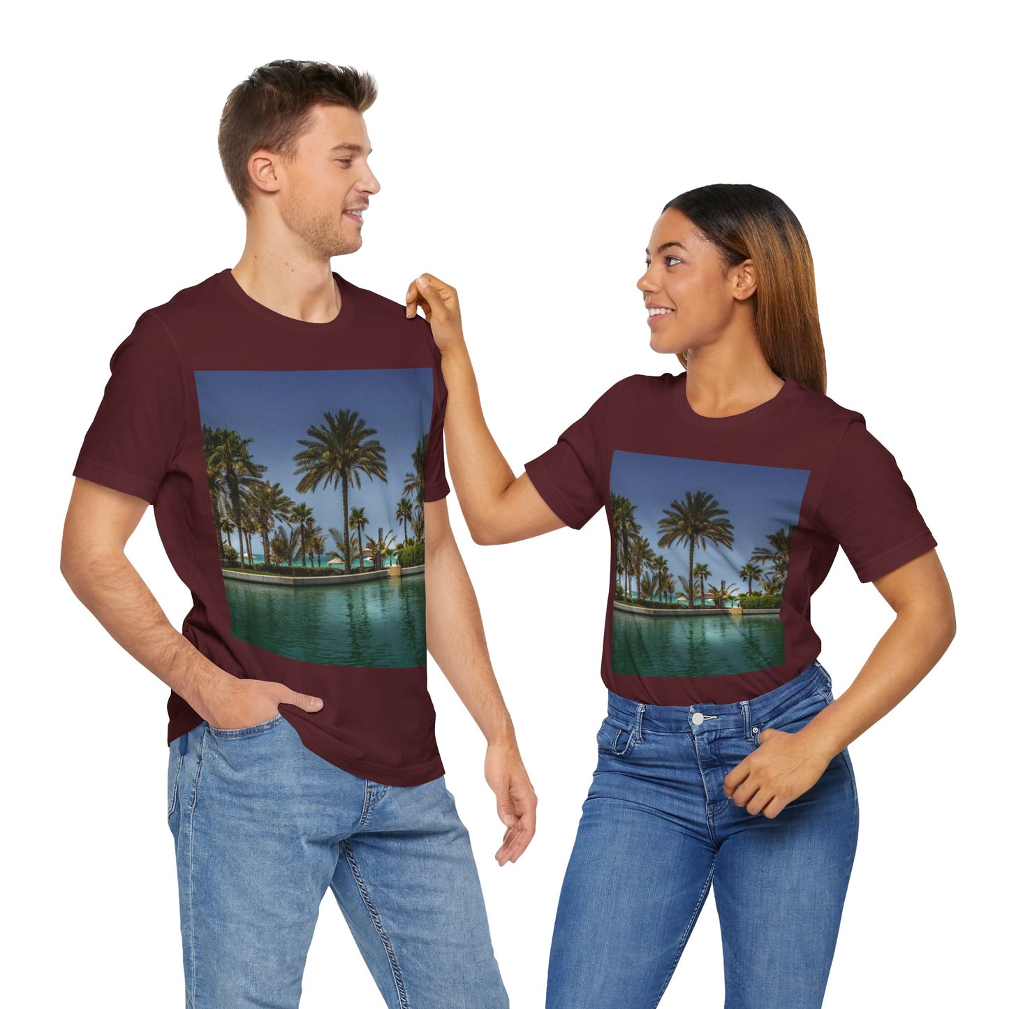 Love Joy Relaxing Unisex Jersey Short Sleeve Tee With Express Delivery