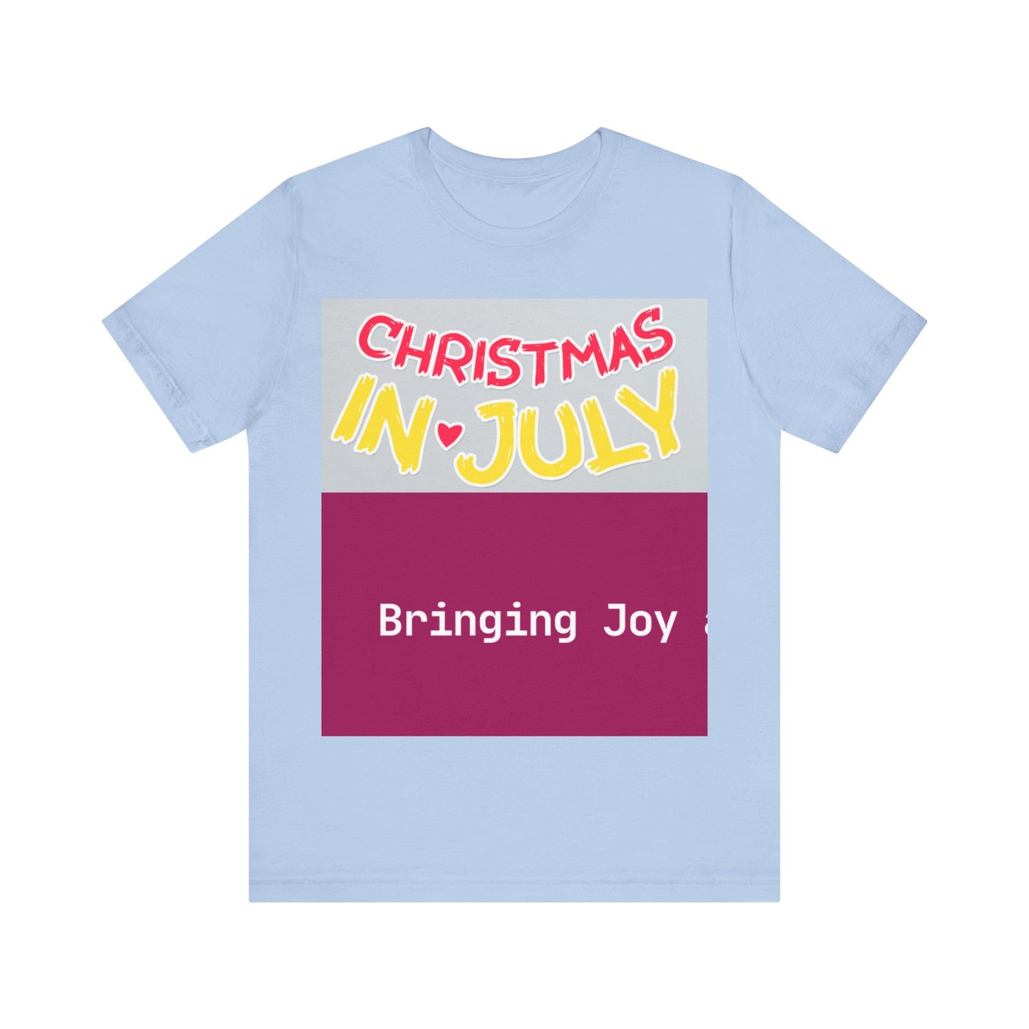 Love Joy Bestseller Unisex Christmas In July Jersey Short Sleeve Tee