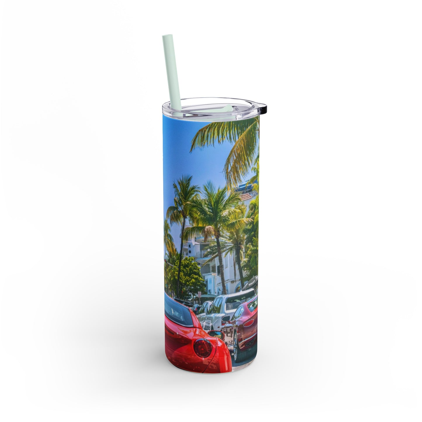 Love Joy Summer Sizzle Skinny Matte Tumbler, 20oz