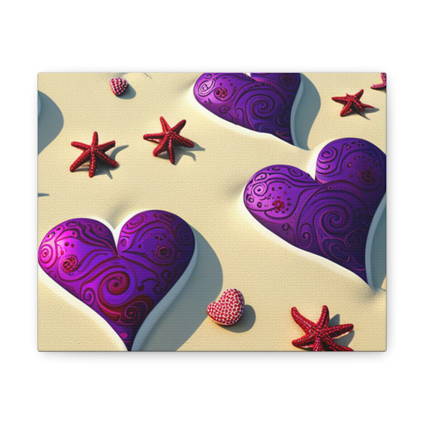 Love Joy Beautiful Canvas Gallery Wraps