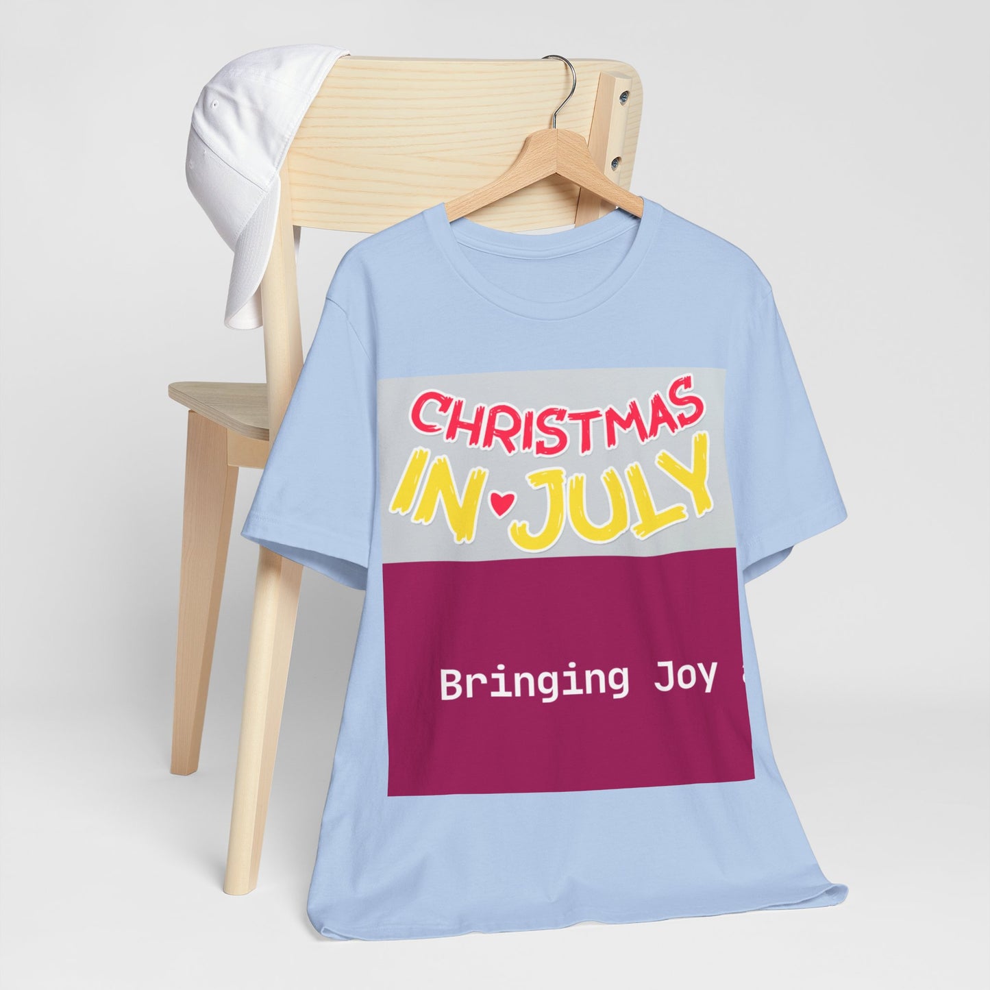 Love Joy Bestseller Unisex Christmas In July Jersey Short Sleeve Tee