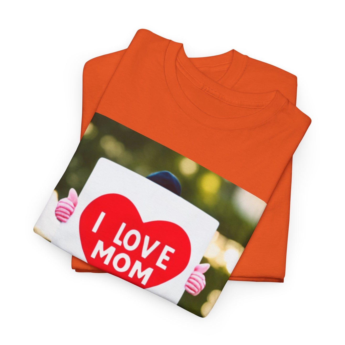 Love Joy Unisex I Love Mom Heavy Cotton Tee