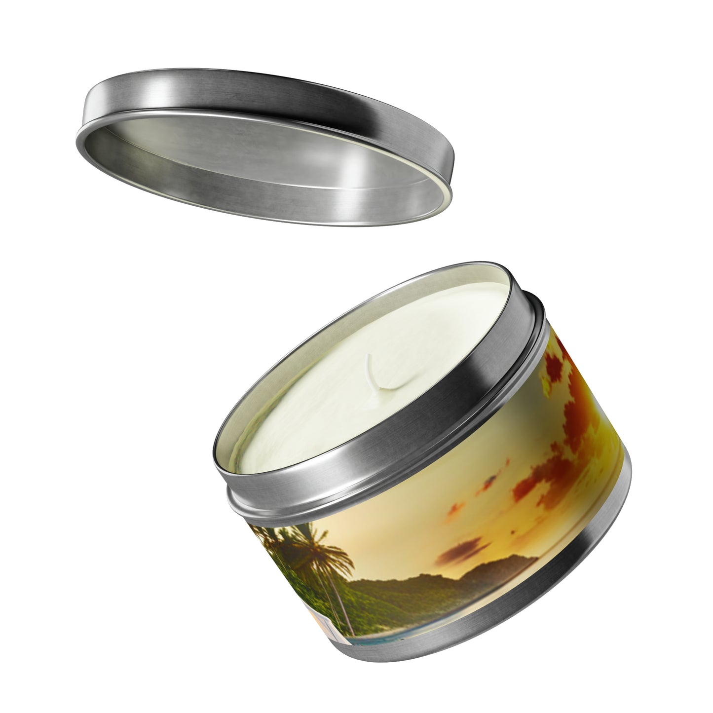 Love Joy Exotic Beautiful Escapades Tin Candles