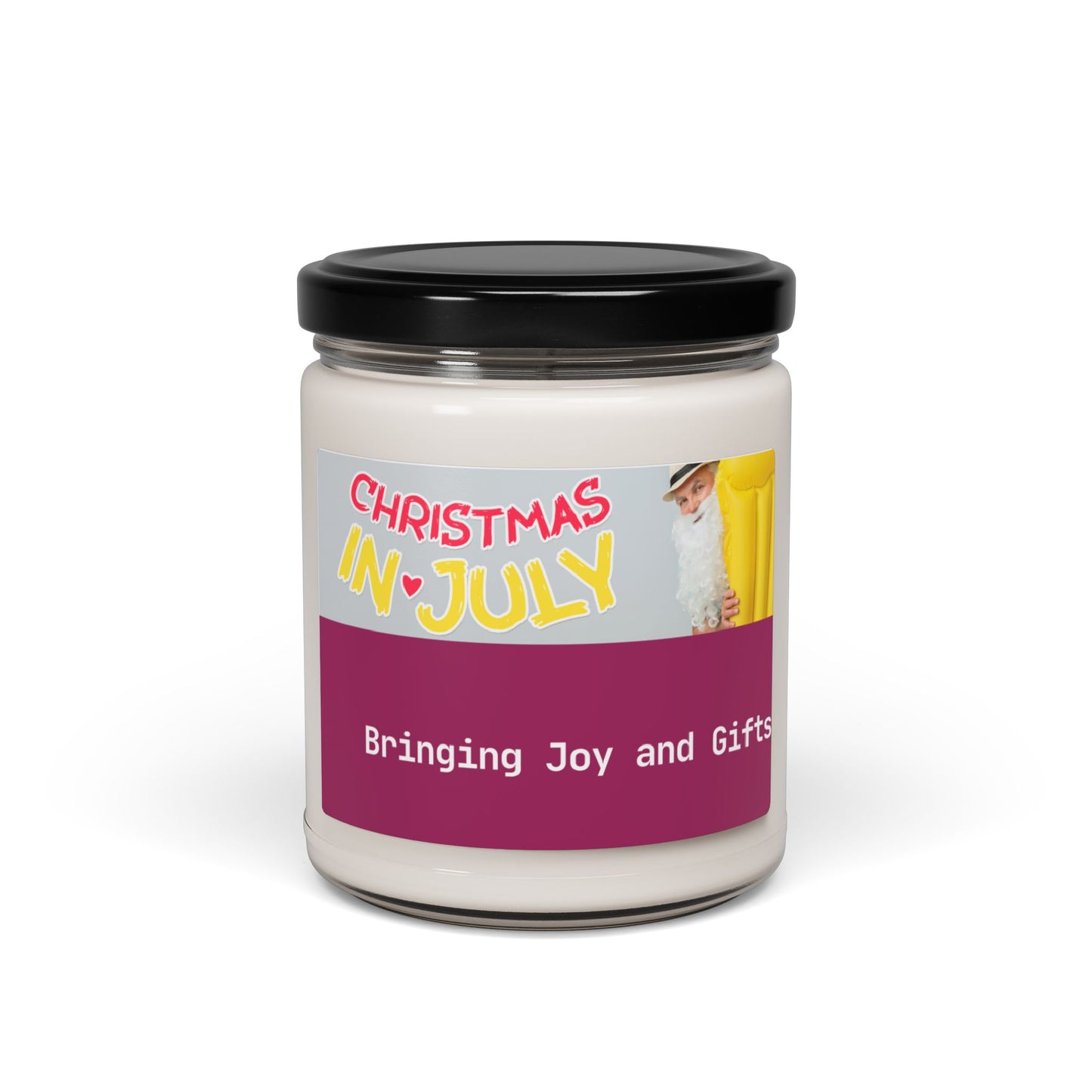 Love Joy Bestseller Christmas In July Scented Soy Candle, 9oz