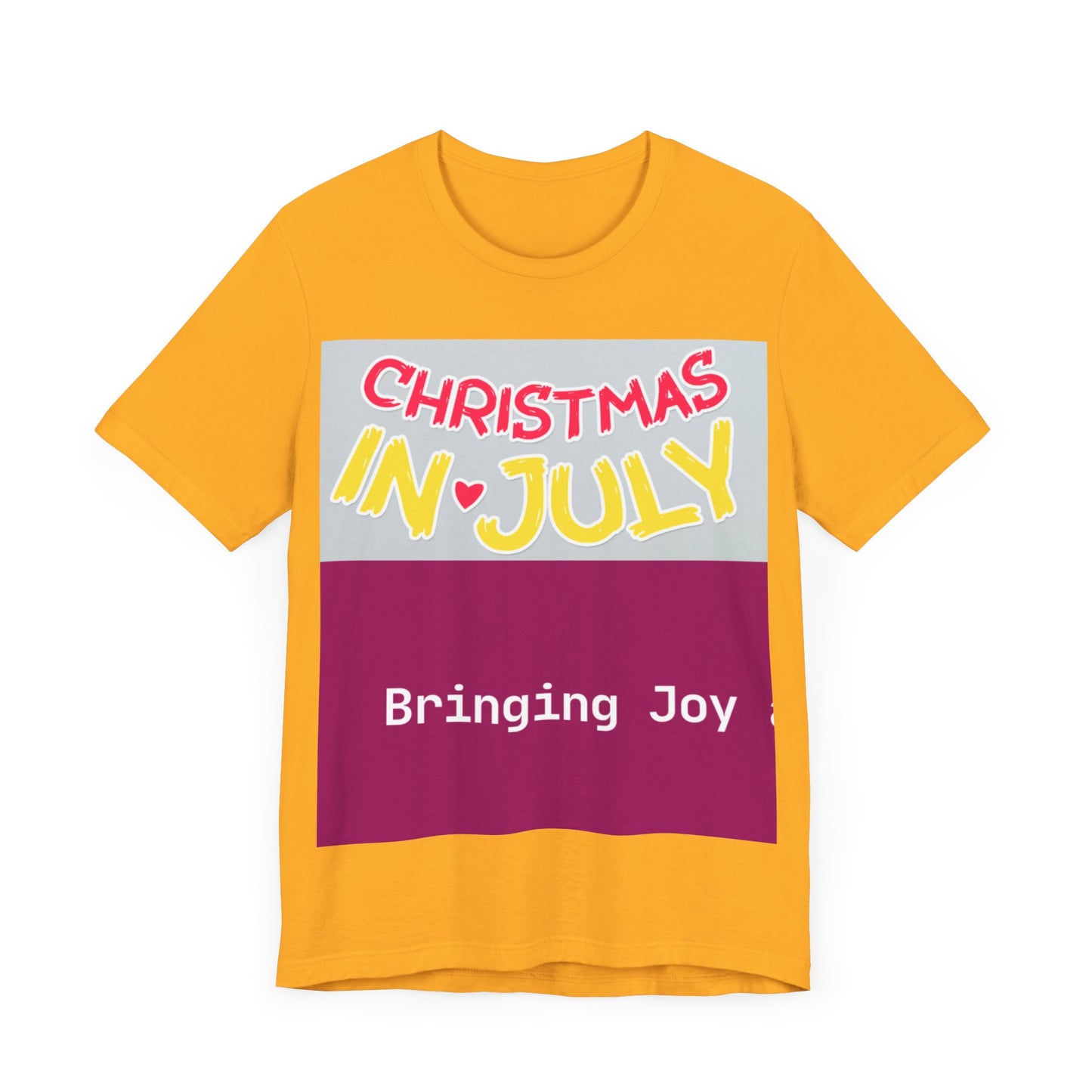 Love Joy Bestseller Unisex Christmas In July Jersey Short Sleeve Tee