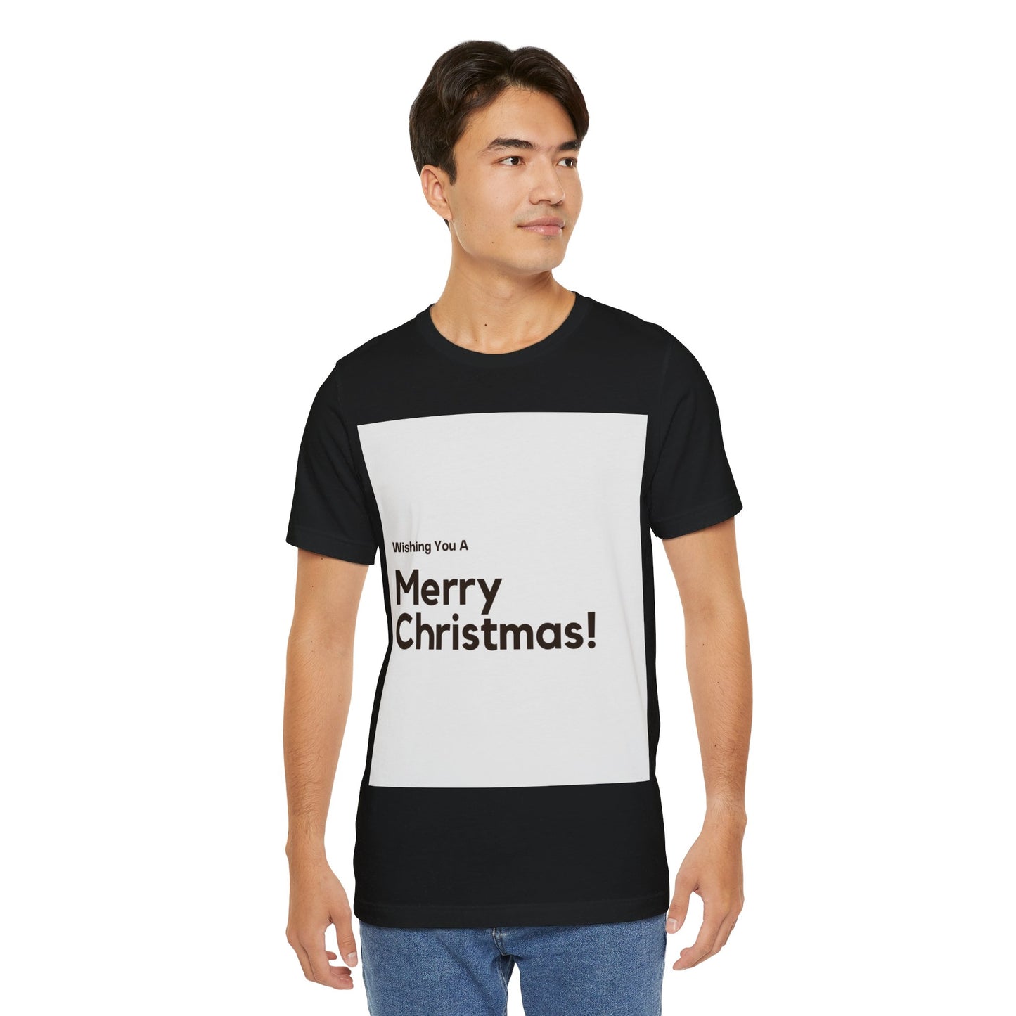 Love Joy Bestseller Unisex Merry Christmas Jersey Short Sleeve Tee