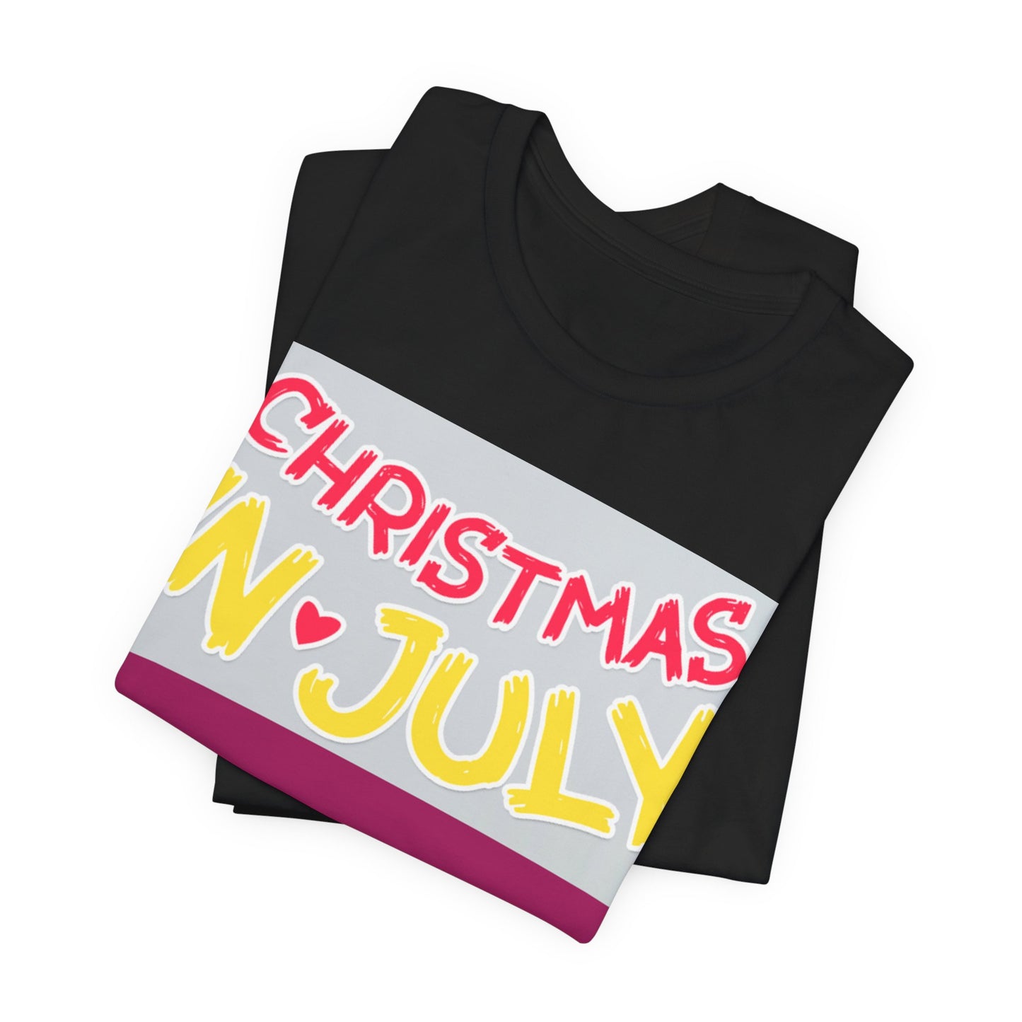 Love Joy Bestseller Unisex Christmas In July Jersey Short Sleeve Tee