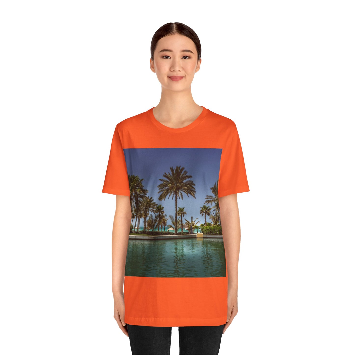 Love Joy Relaxing Unisex Jersey Short Sleeve Tee With Express Delivery