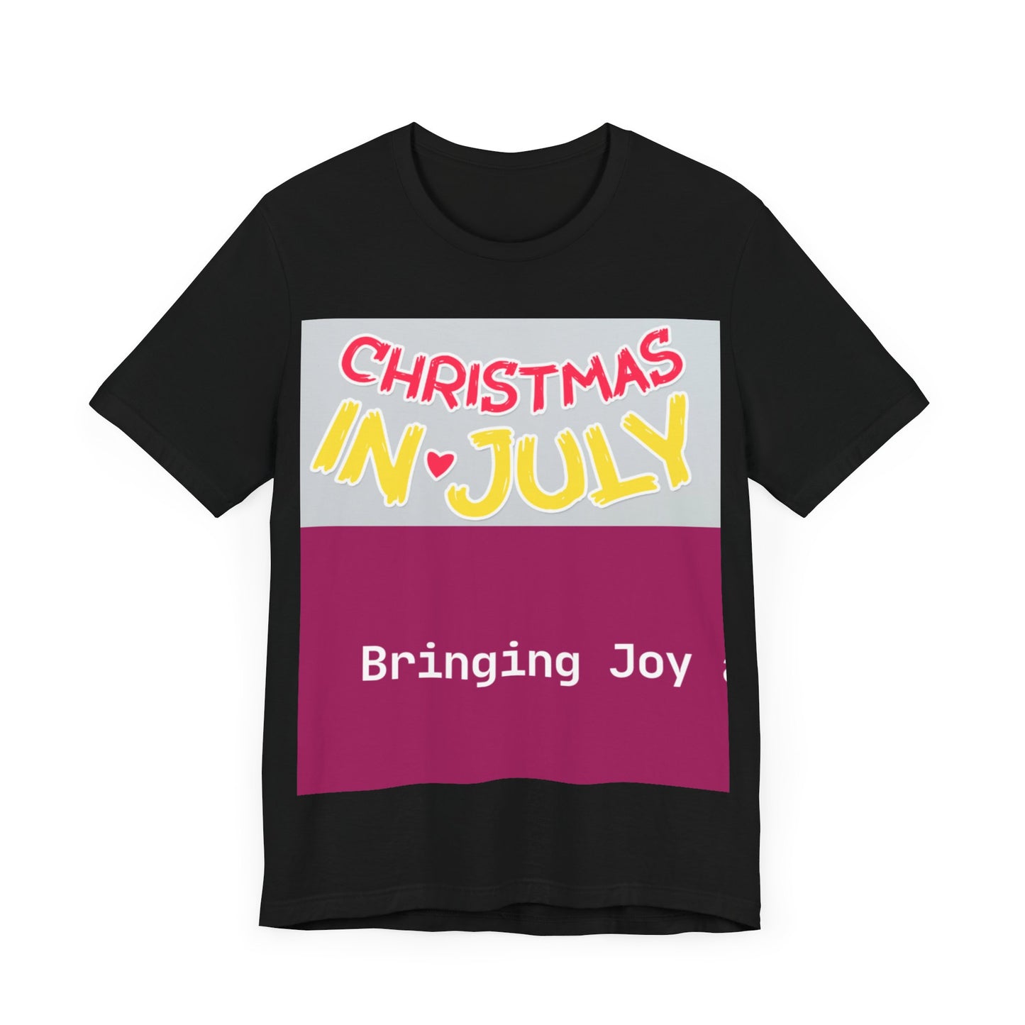 Love Joy Bestseller Unisex Christmas In July Jersey Short Sleeve Tee