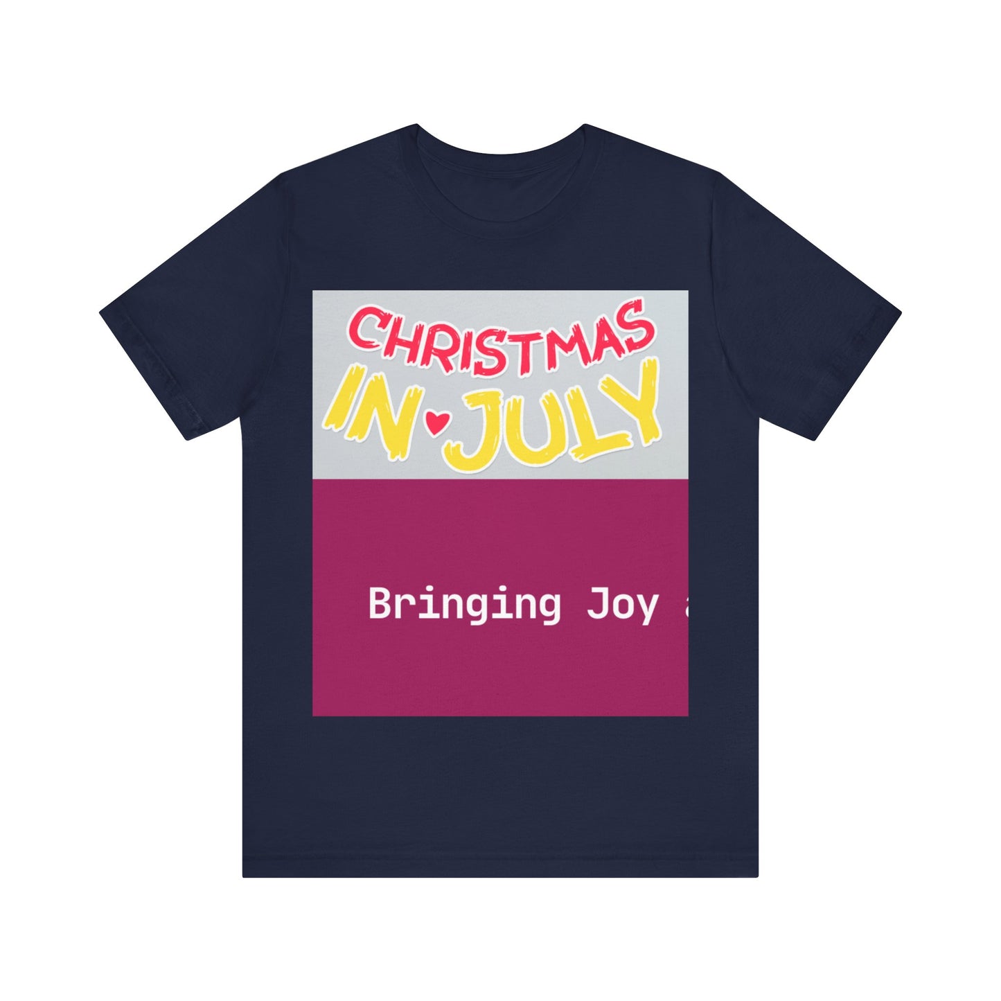 Love Joy Bestseller Unisex Christmas In July Jersey Short Sleeve Tee