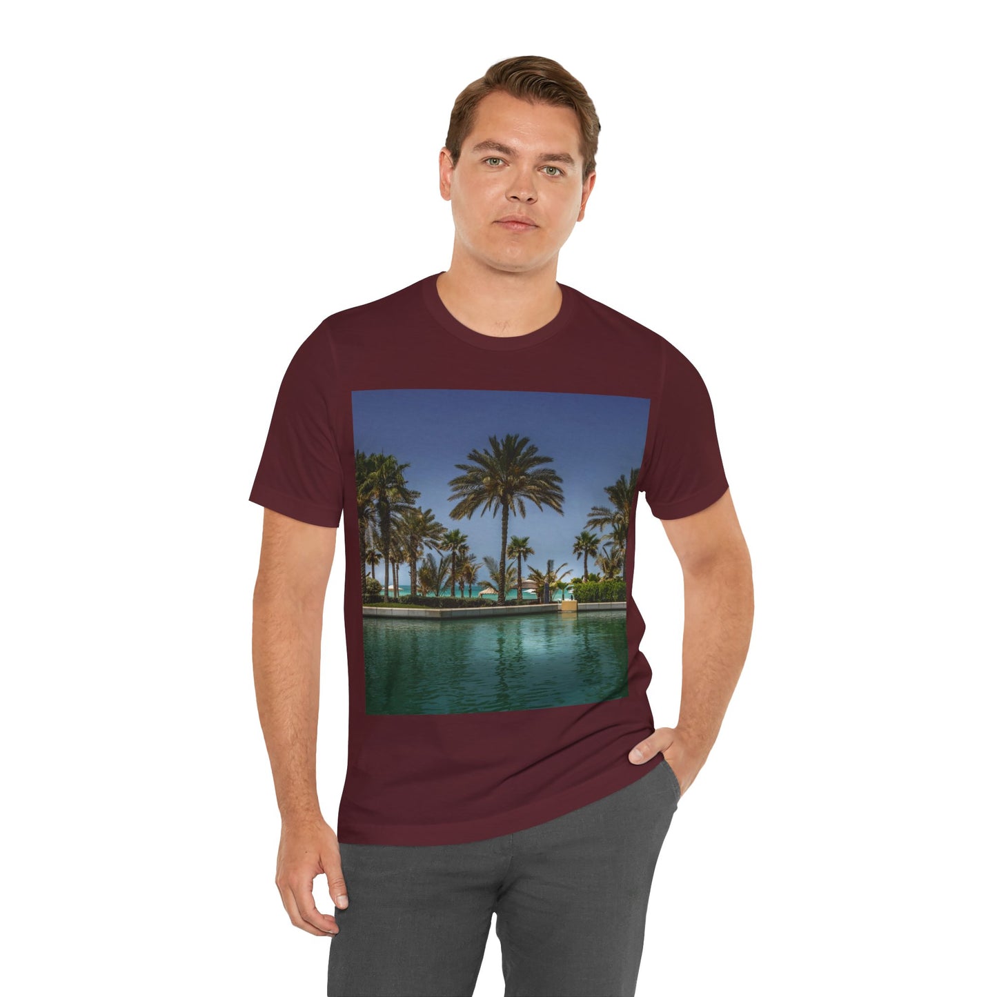 Love Joy Relaxing Unisex Jersey Short Sleeve Tee With Express Delivery