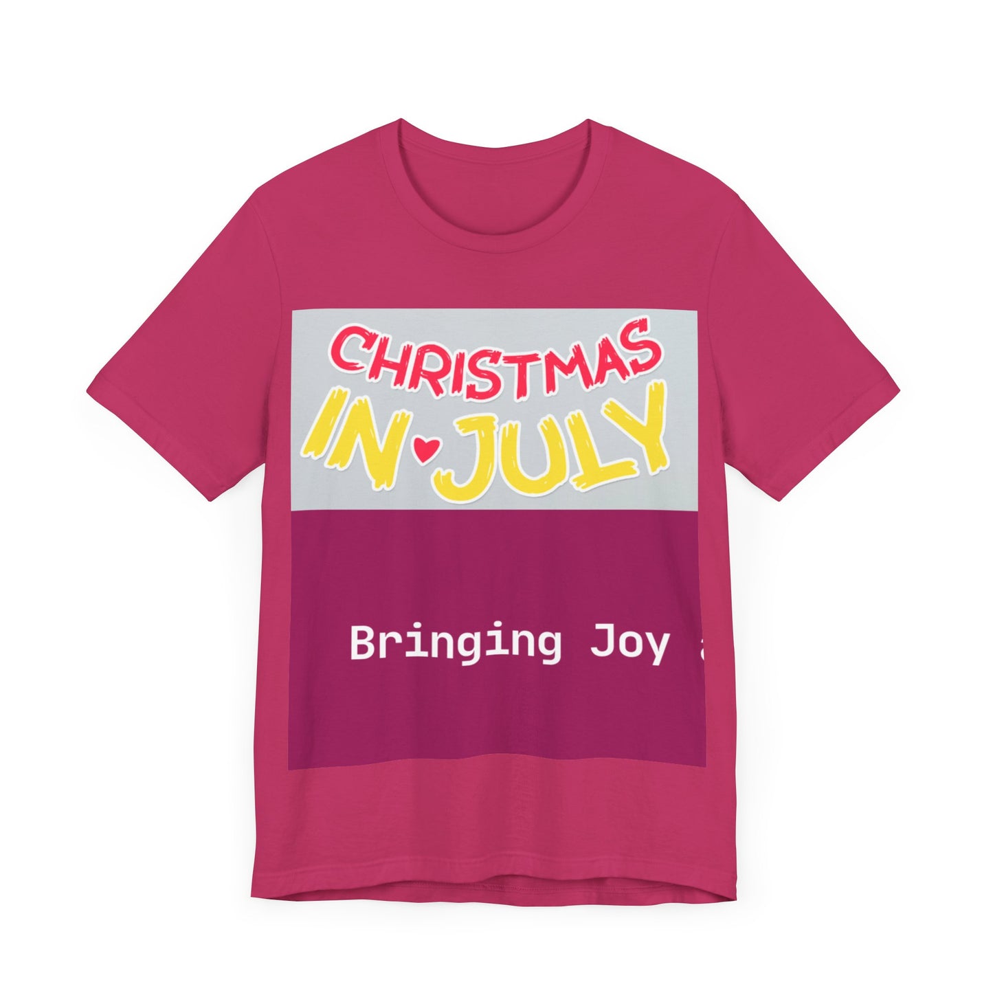 Love Joy Bestseller Unisex Christmas In July Jersey Short Sleeve Tee