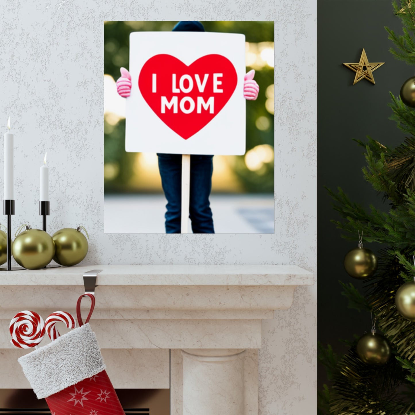 Love Joy Bestseller I Love Mom Matte Vertical Posters