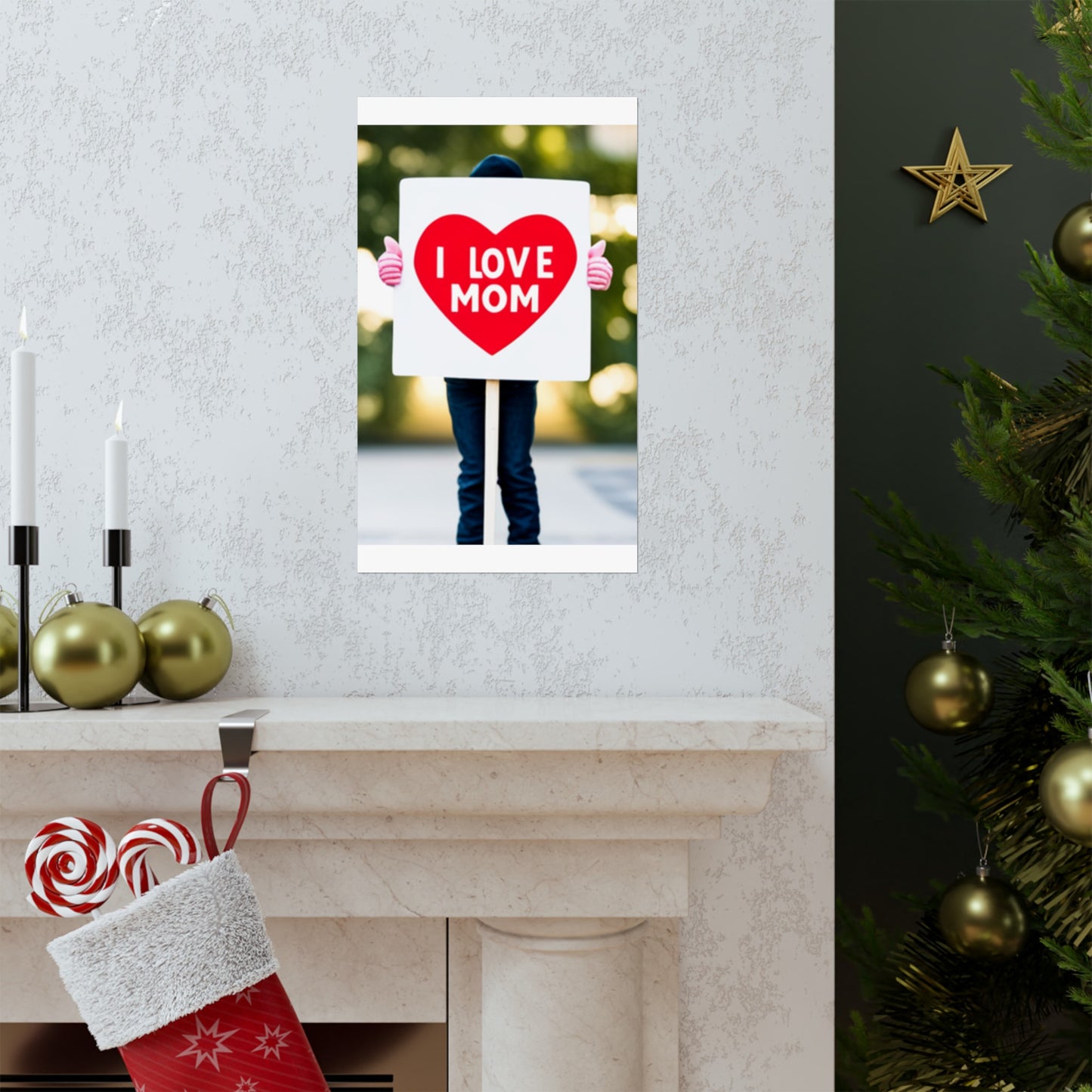 Love Joy Bestseller I Love Mom Matte Vertical Posters