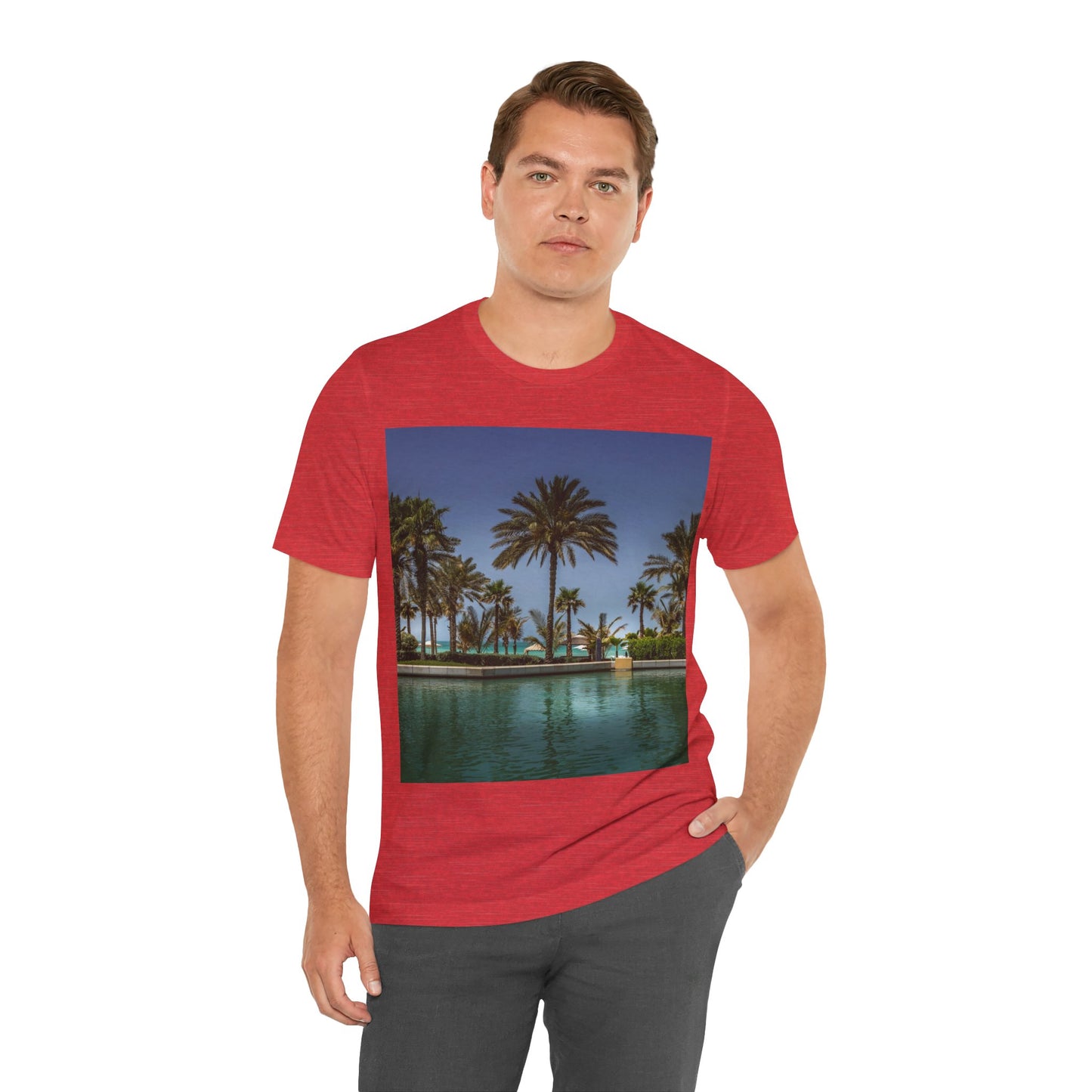 Love Joy Relaxing Unisex Jersey Short Sleeve Tee With Express Delivery