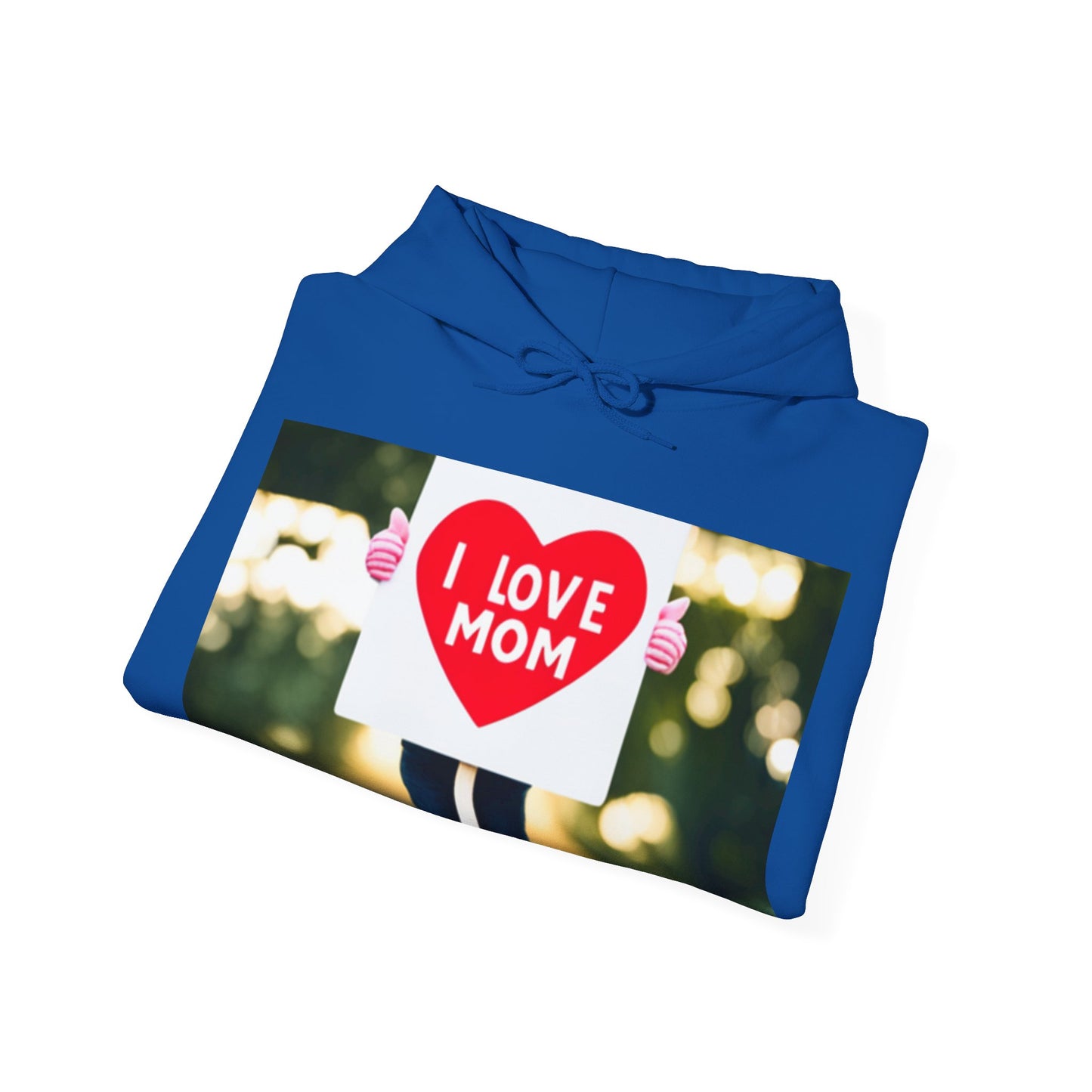 Love Joy Unisex I Love Mom Heavy Blend™ Hooded Sweatshirt