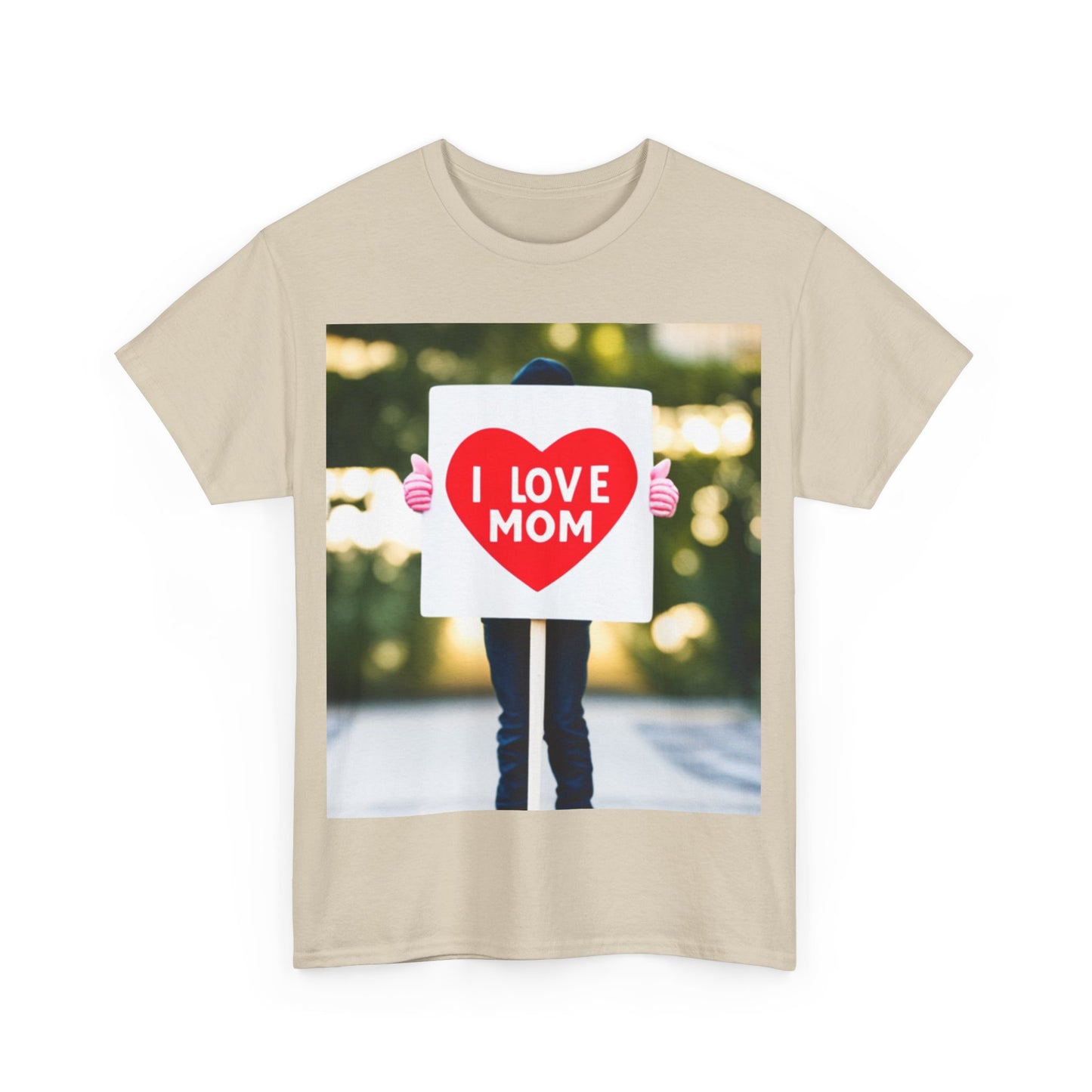 Love Joy Unisex I Love Mom Heavy Cotton Tee