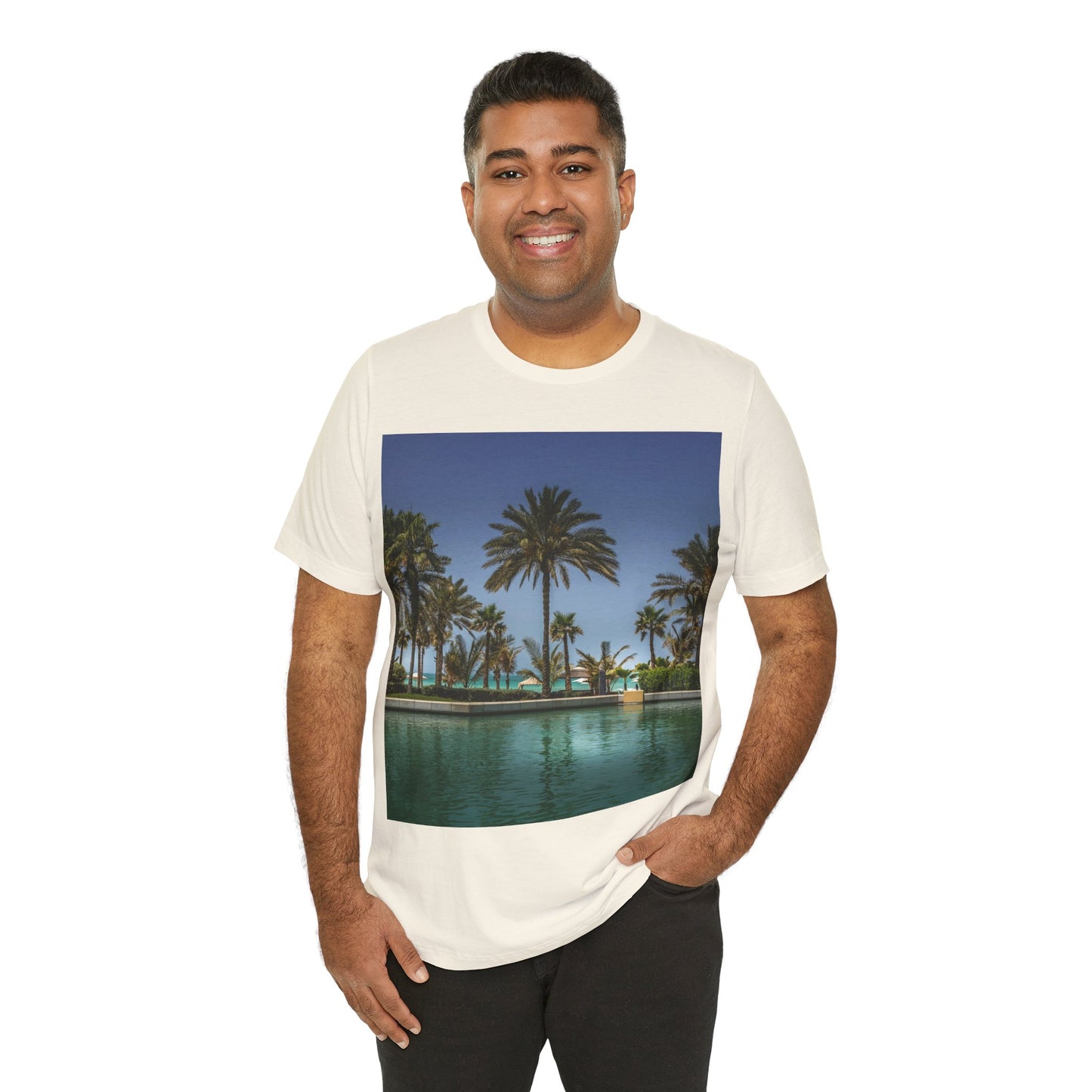 Love Joy Relaxing Unisex Jersey Short Sleeve Tee With Express Delivery