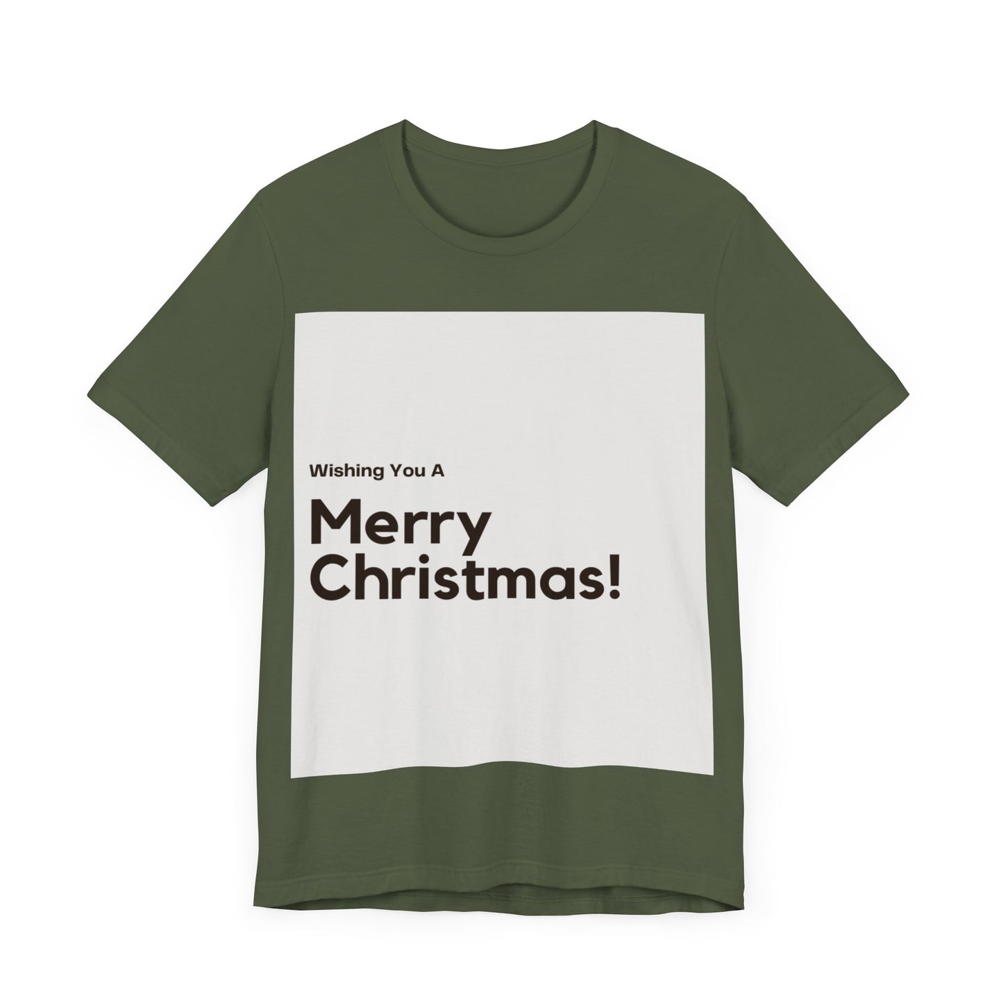 Love Joy Bestseller Unisex Merry Christmas Jersey Short Sleeve Tee