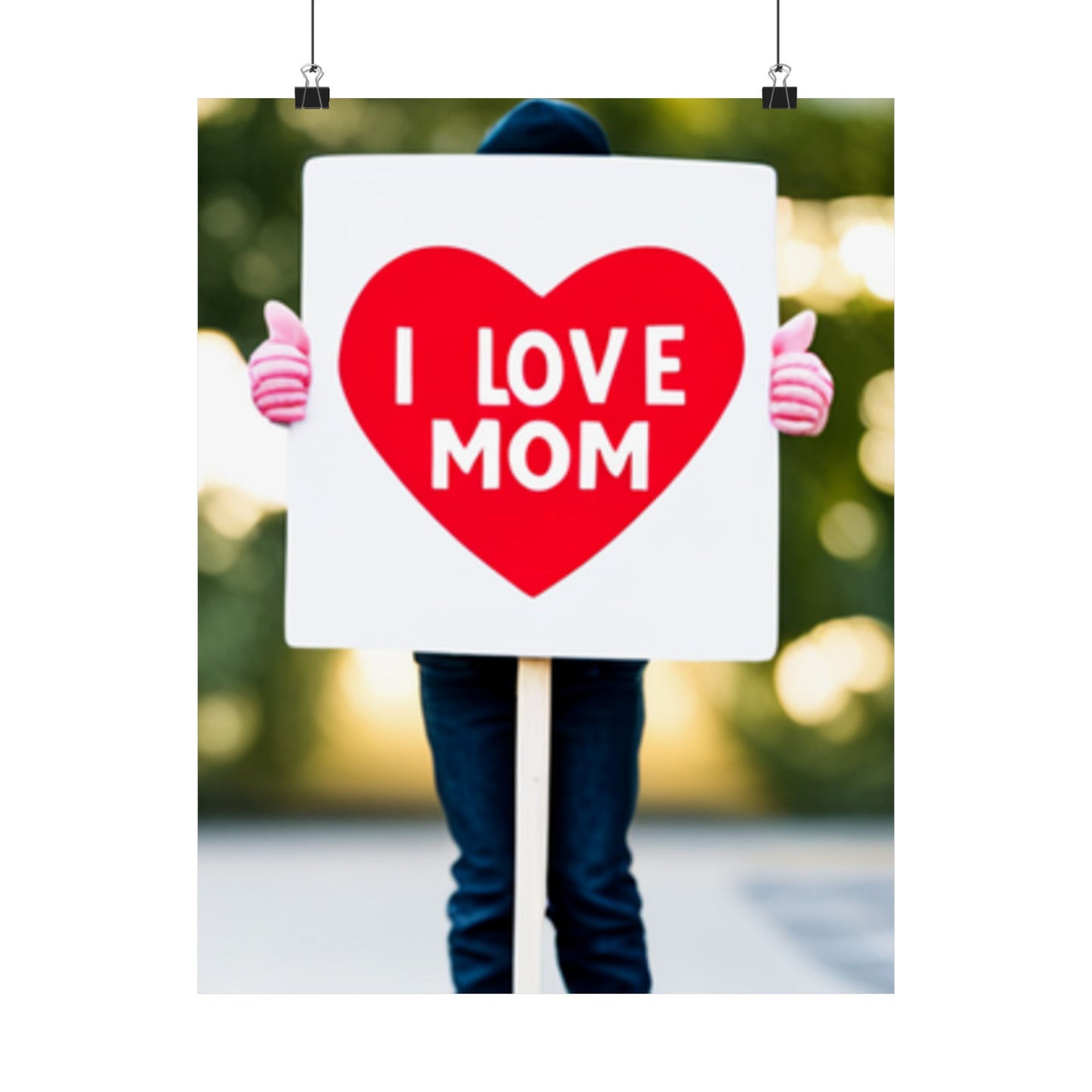 Love Joy Bestseller I Love Mom Matte Vertical Posters