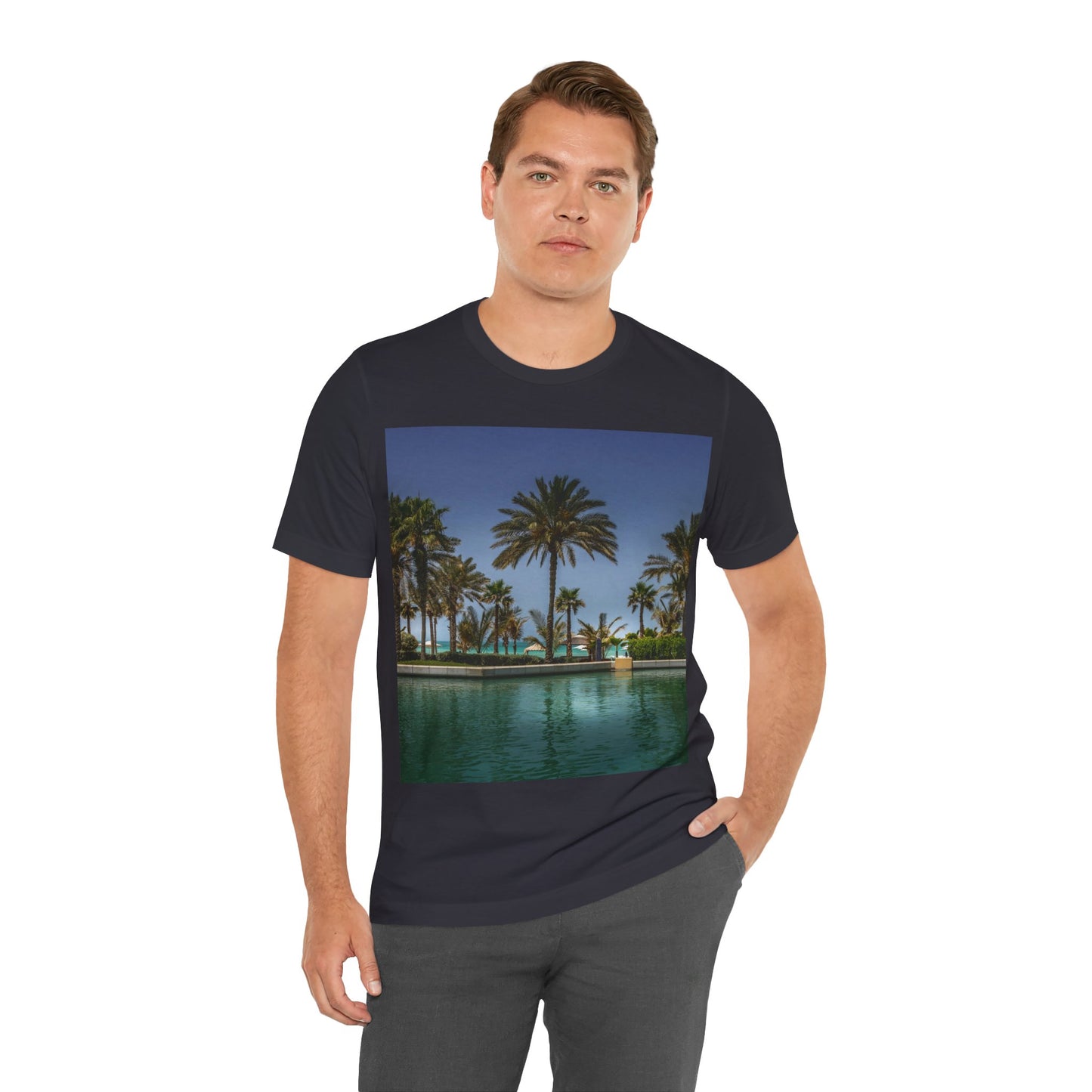 Love Joy Relaxing Unisex Jersey Short Sleeve Tee With Express Delivery