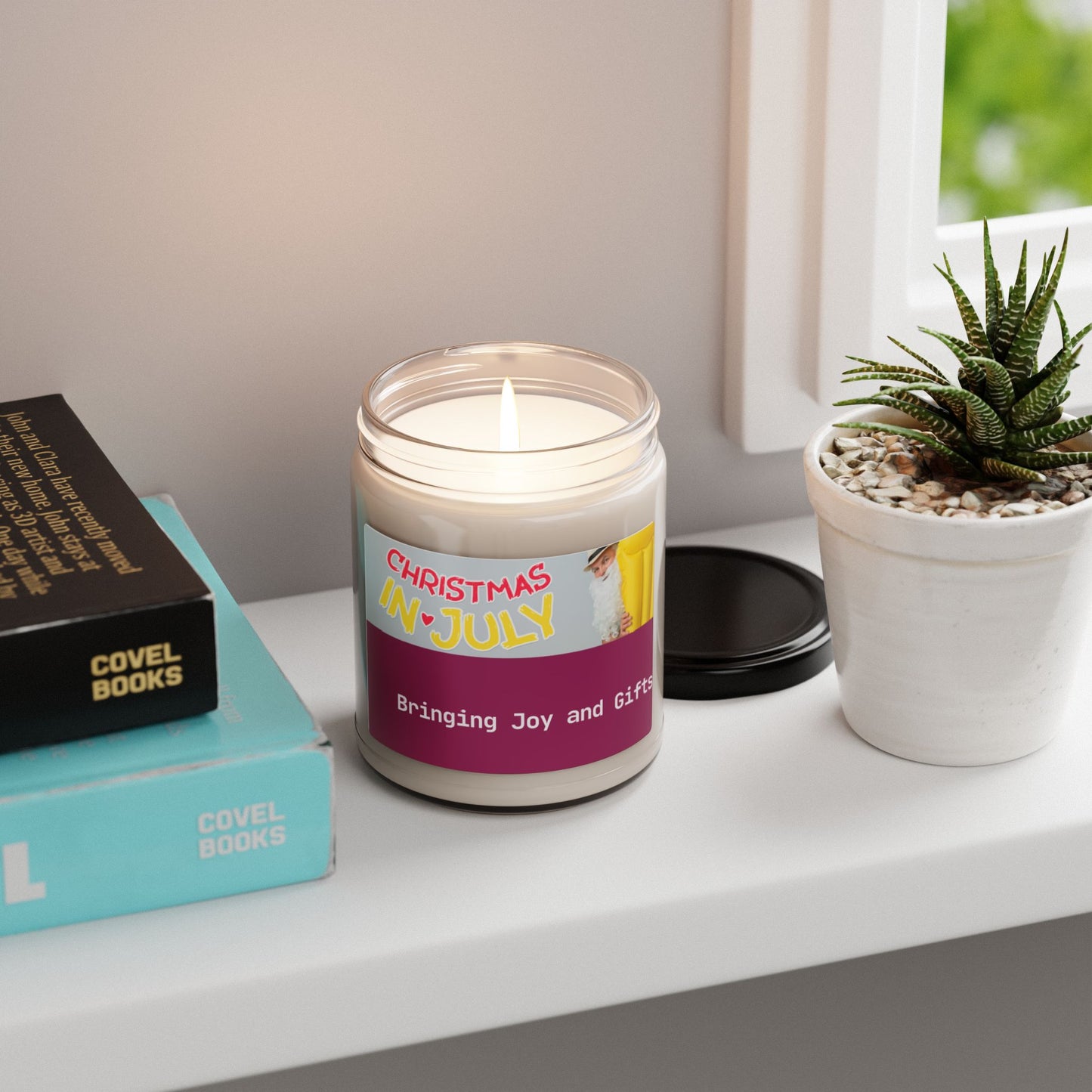 Love Joy Bestseller Christmas In July Scented Soy Candle, 9oz