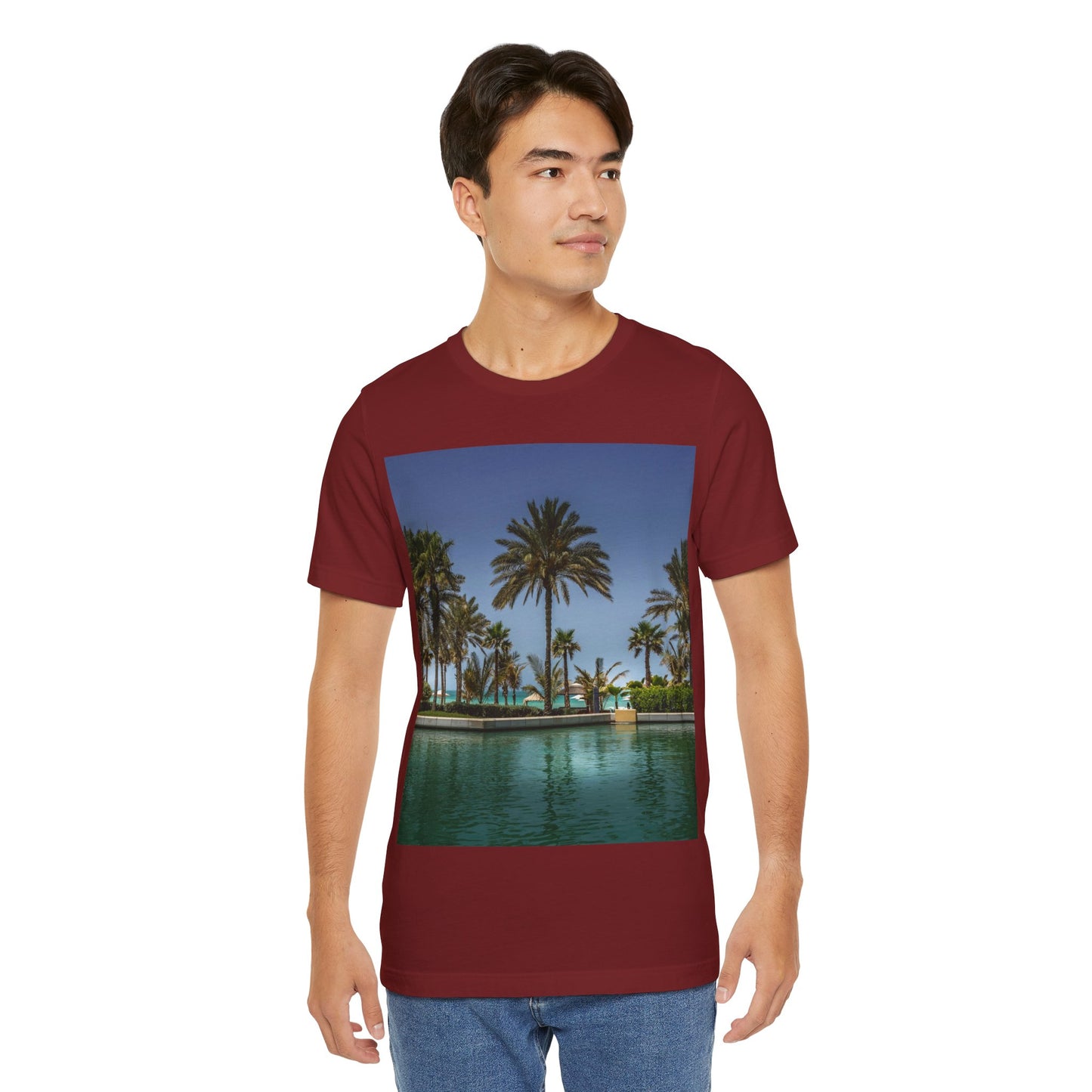 Love Joy Relaxing Unisex Jersey Short Sleeve Tee With Express Delivery