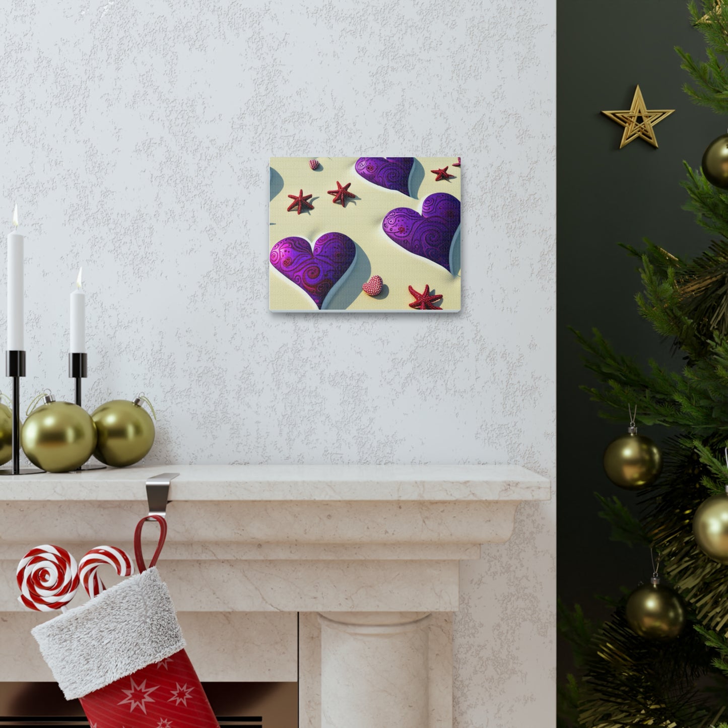 Love Joy Beautiful Canvas Gallery Wraps