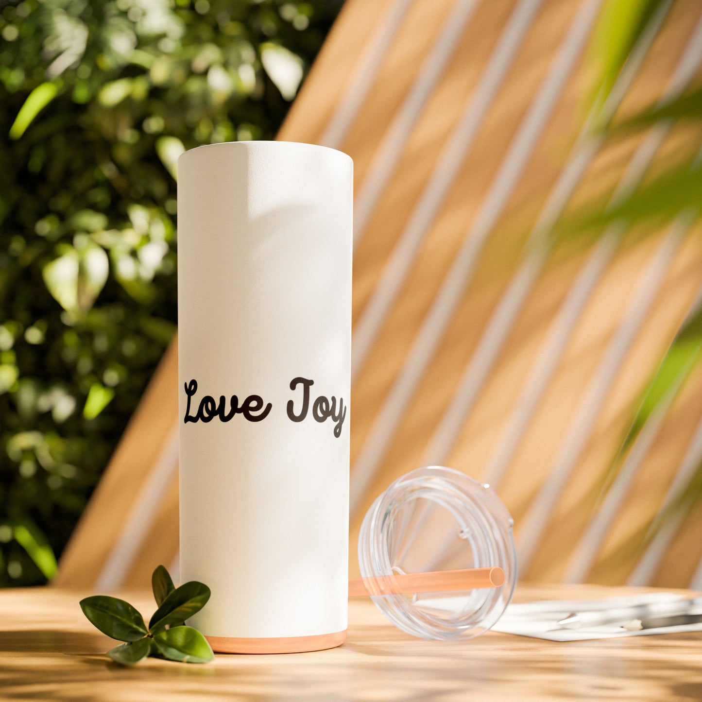 Love Joy Bestseller Love Joy Skinny Tumbler With Straw, 20oz