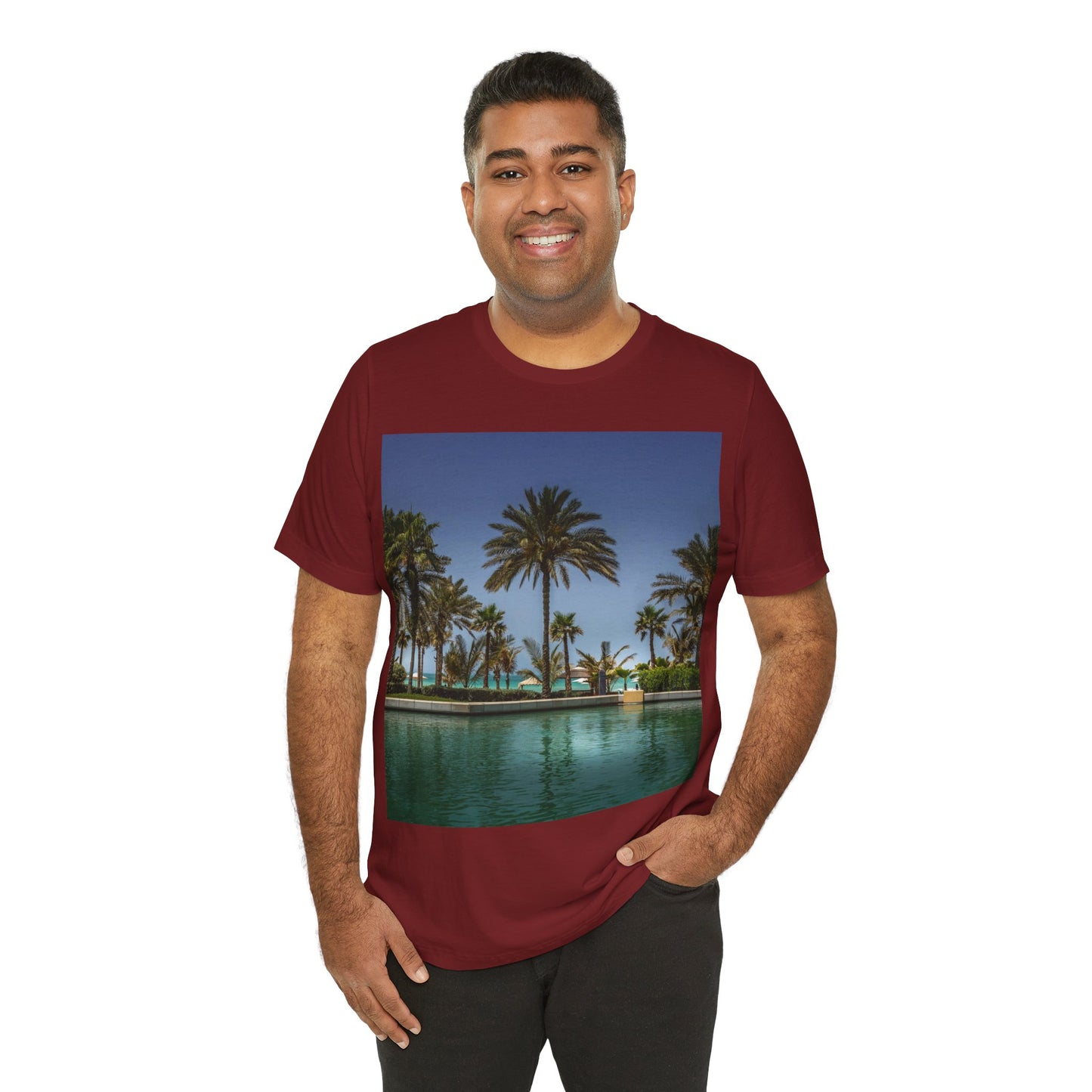 Love Joy Relaxing Unisex Jersey Short Sleeve Tee With Express Delivery
