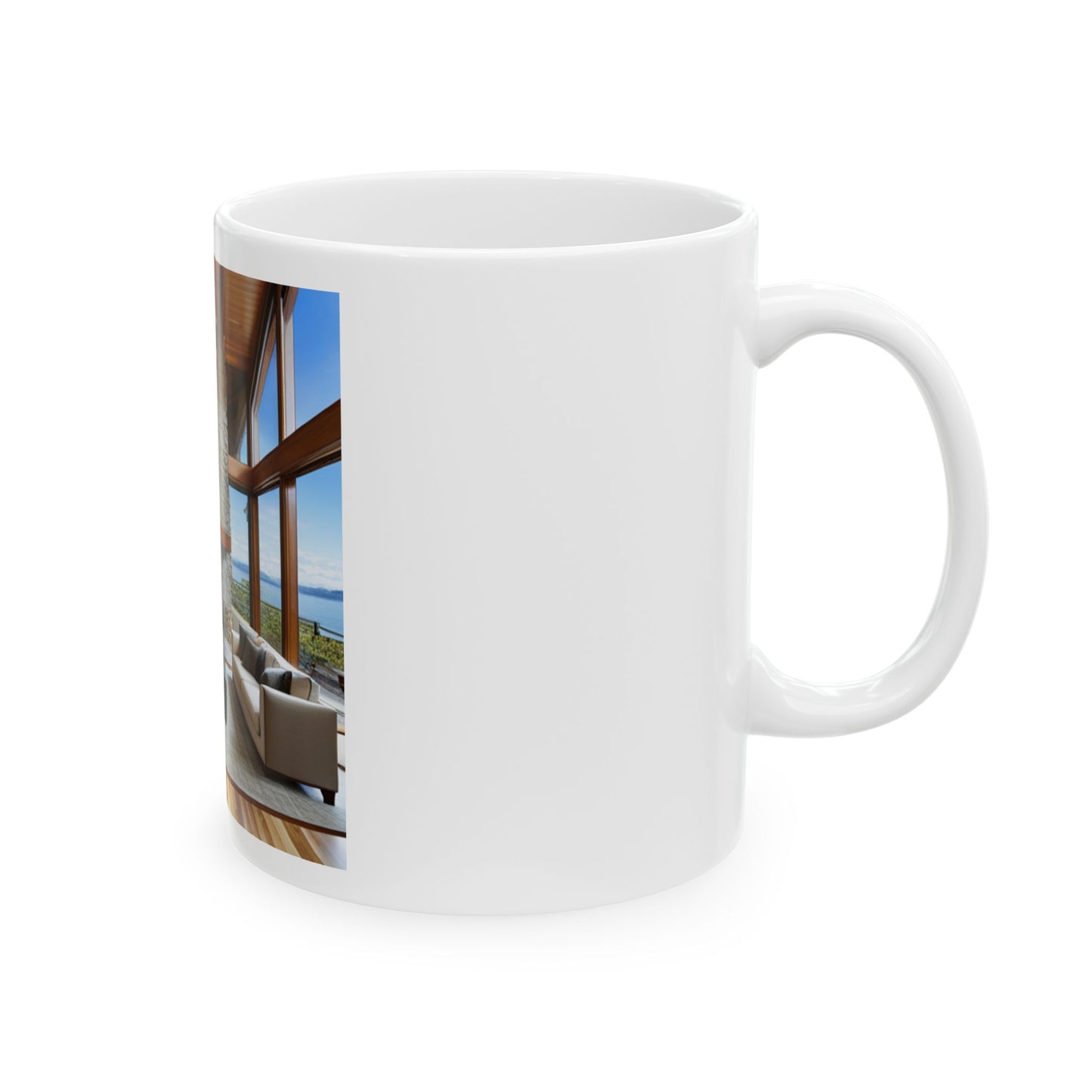 Love Joy Fireplace Loves Ceramic Mug 11oz