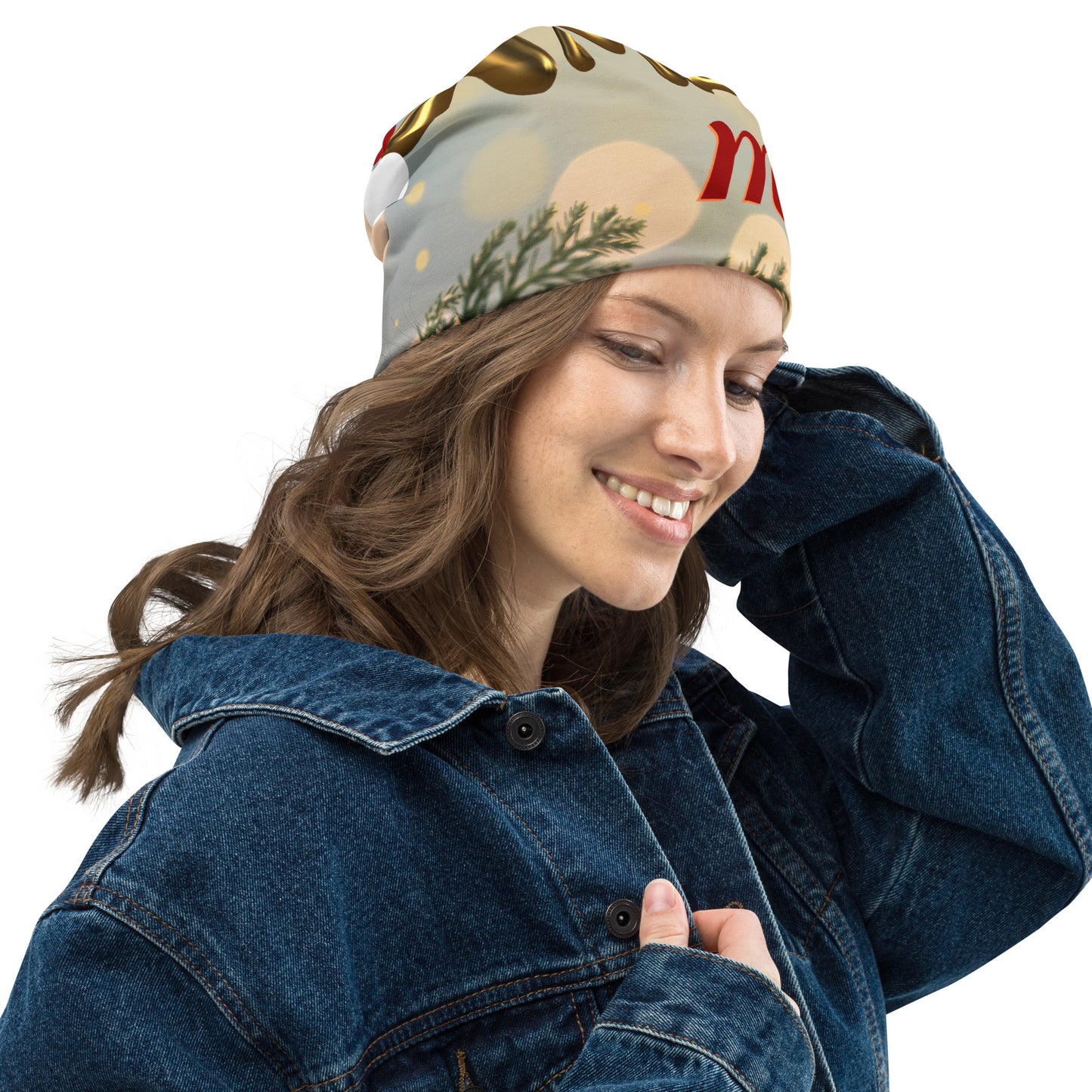 Love Joy Unisex Xmas Mood All-Over Print Beanie