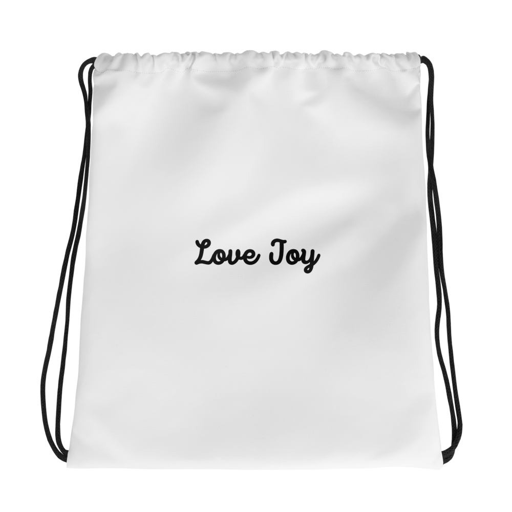 Love Joy Unisex Drawstring Bag
