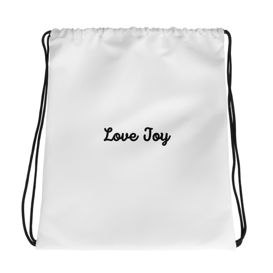 Love Joy Unisex Drawstring Bag