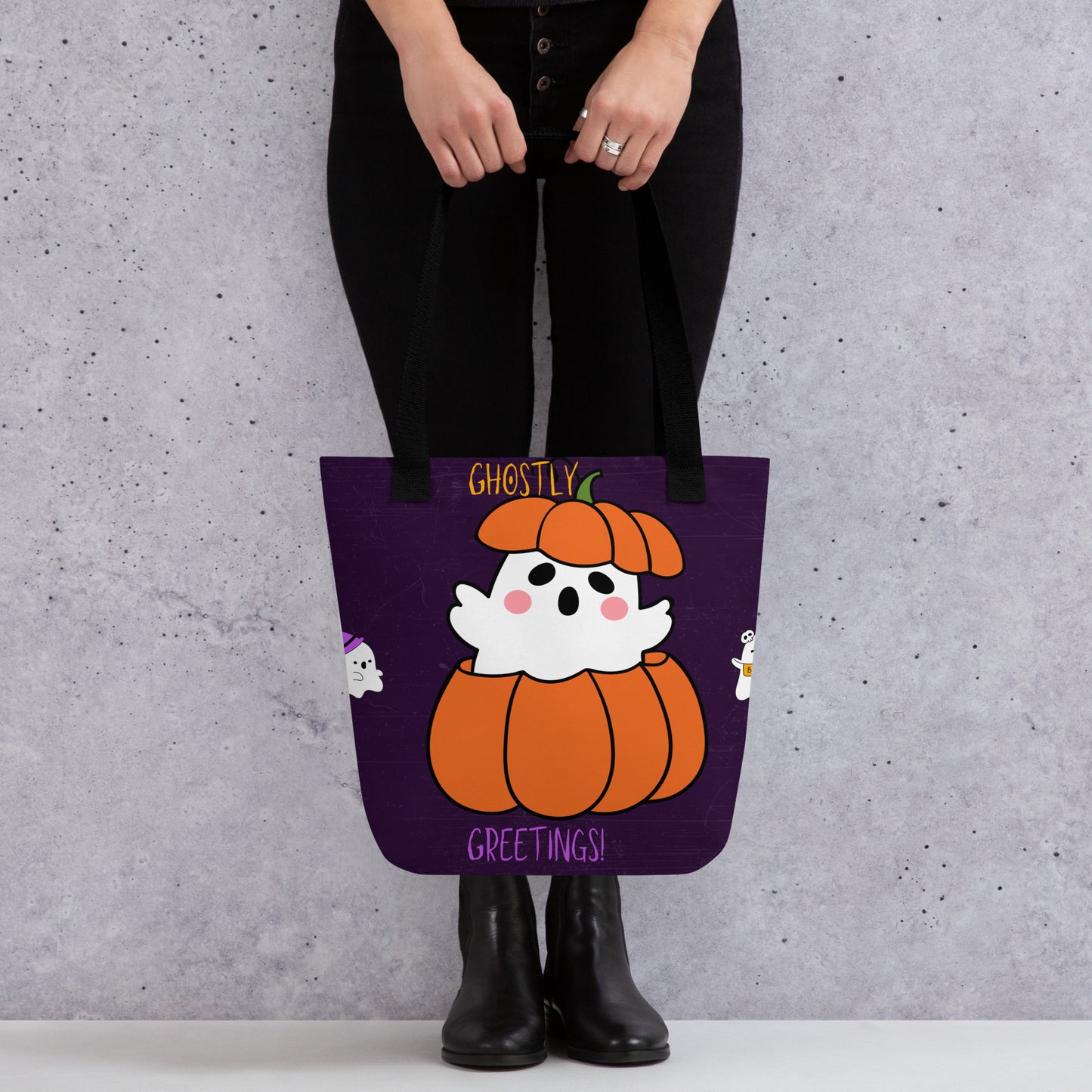 Love Joy Bestseller Ghostly Greetings Tote Bag