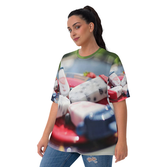 Love Joy Bestseller Festive Berries All Over Print Women's T-Shirt
