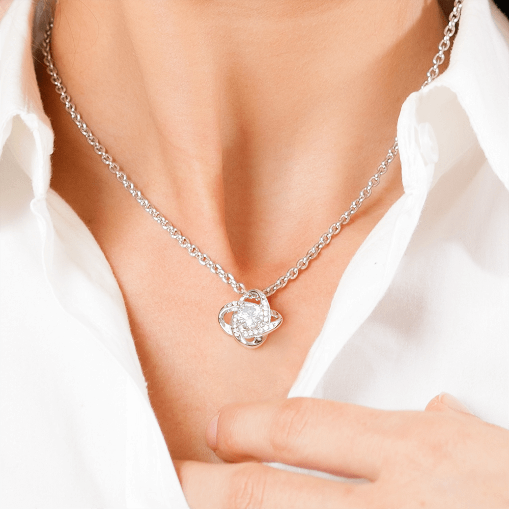 Love Joy Love Knot Necklace