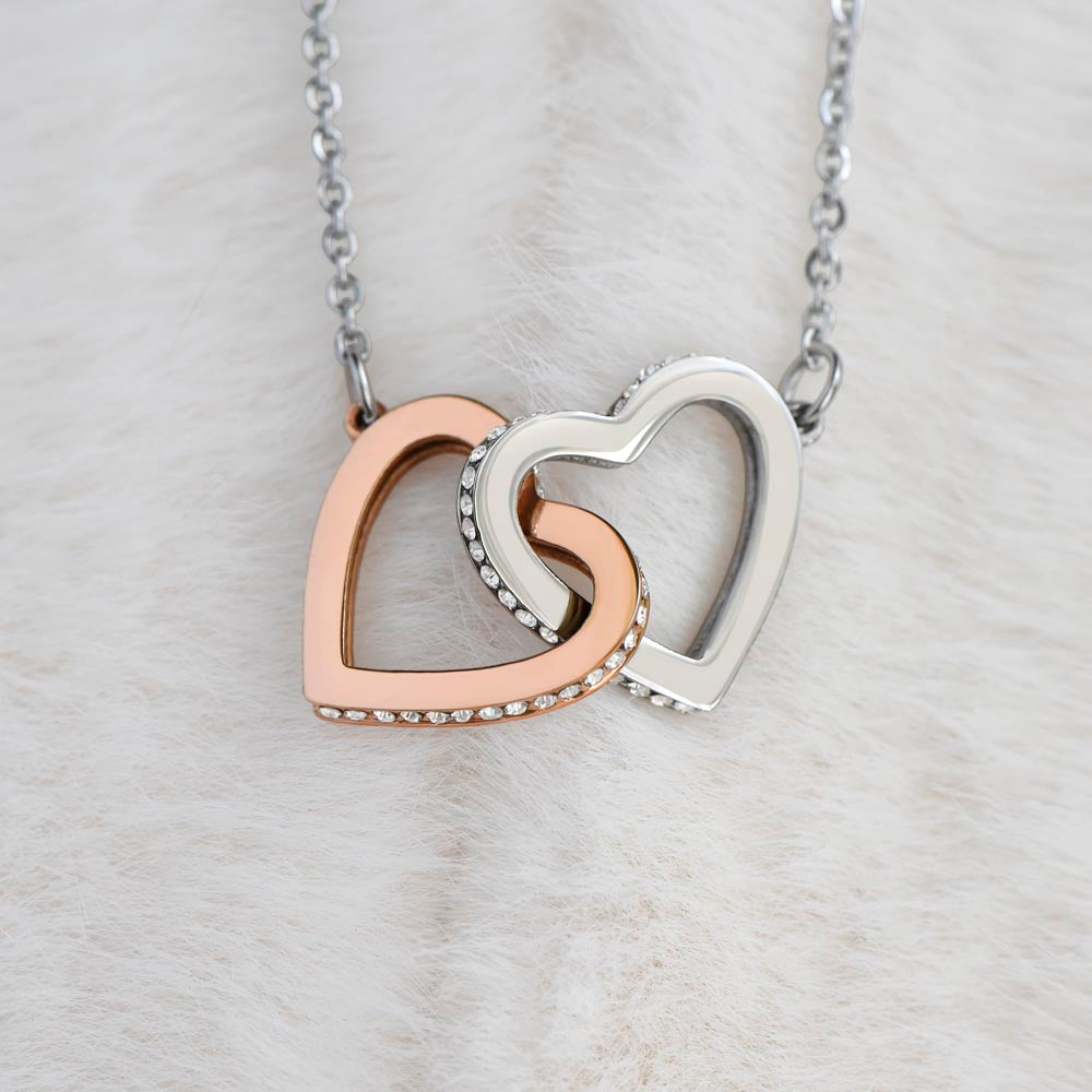 Love Joy Interlocking Hearts Necklace