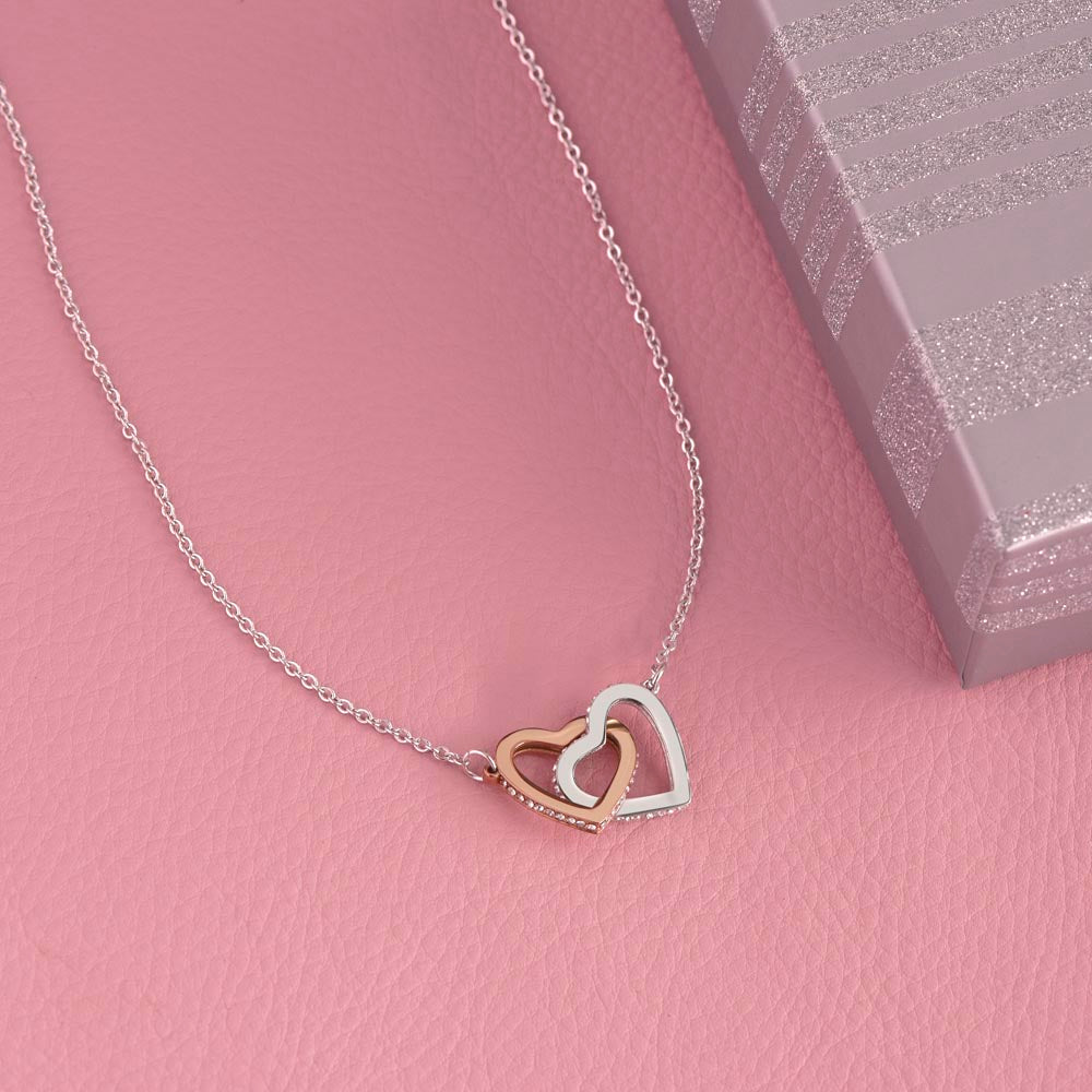 Love Joy Interlocking Hearts Necklace