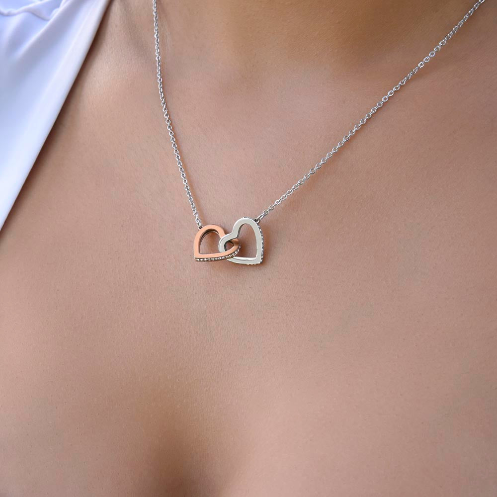 Love Joy Interlocking Hearts Necklace