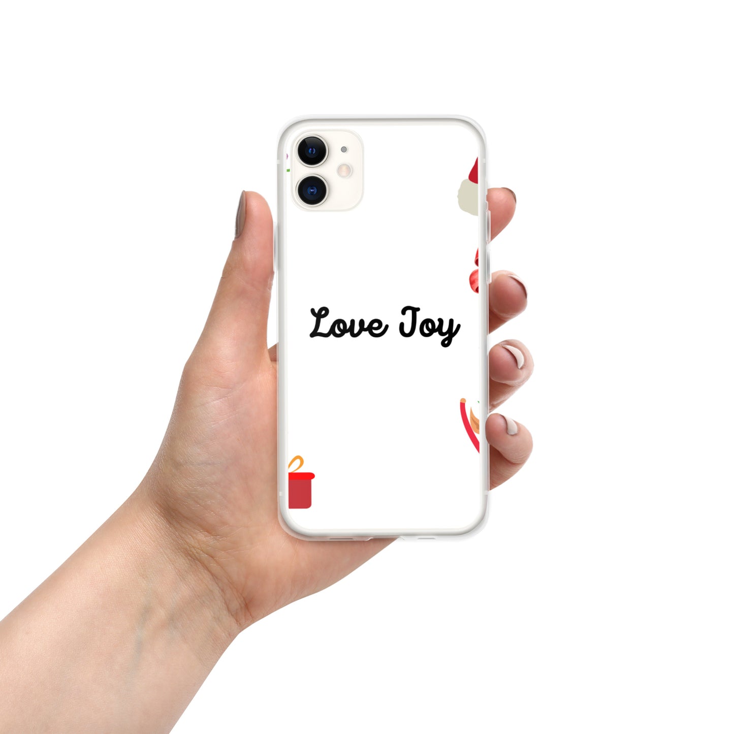 Love Joy Bestseller Tis The Season Clear Case for iPhone®