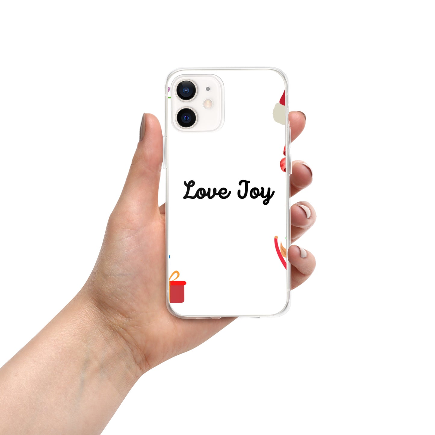 Love Joy Bestseller Tis The Season Clear Case for iPhone®